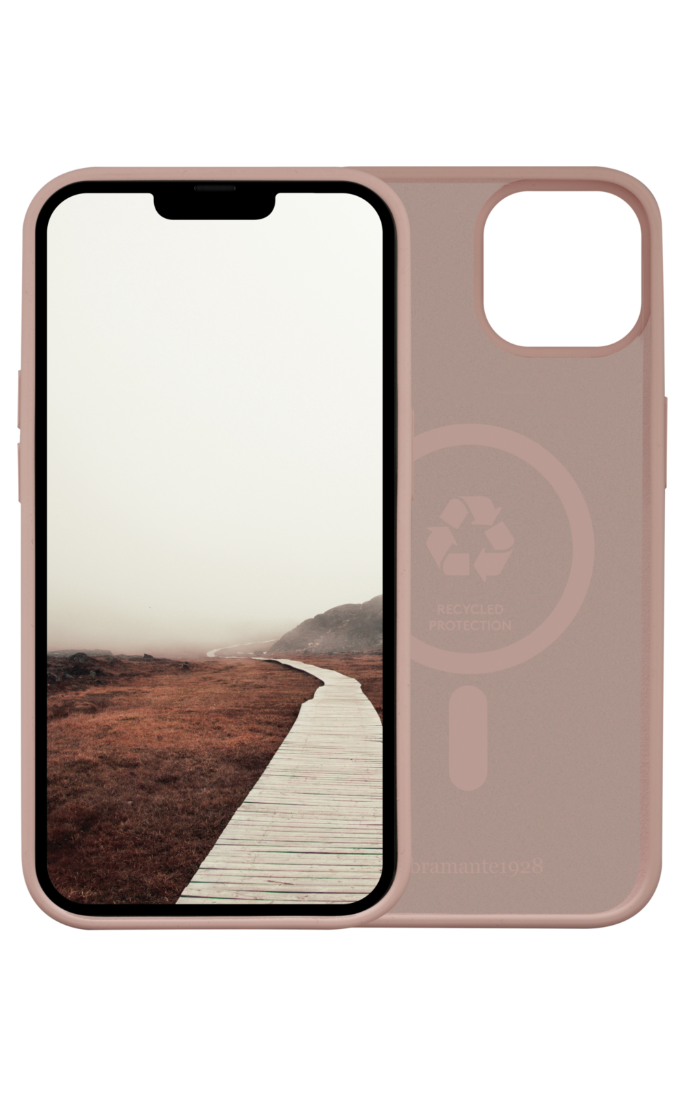 dbramante1928 Monaco custodia per cellulare Cover Rosa, Sabbia