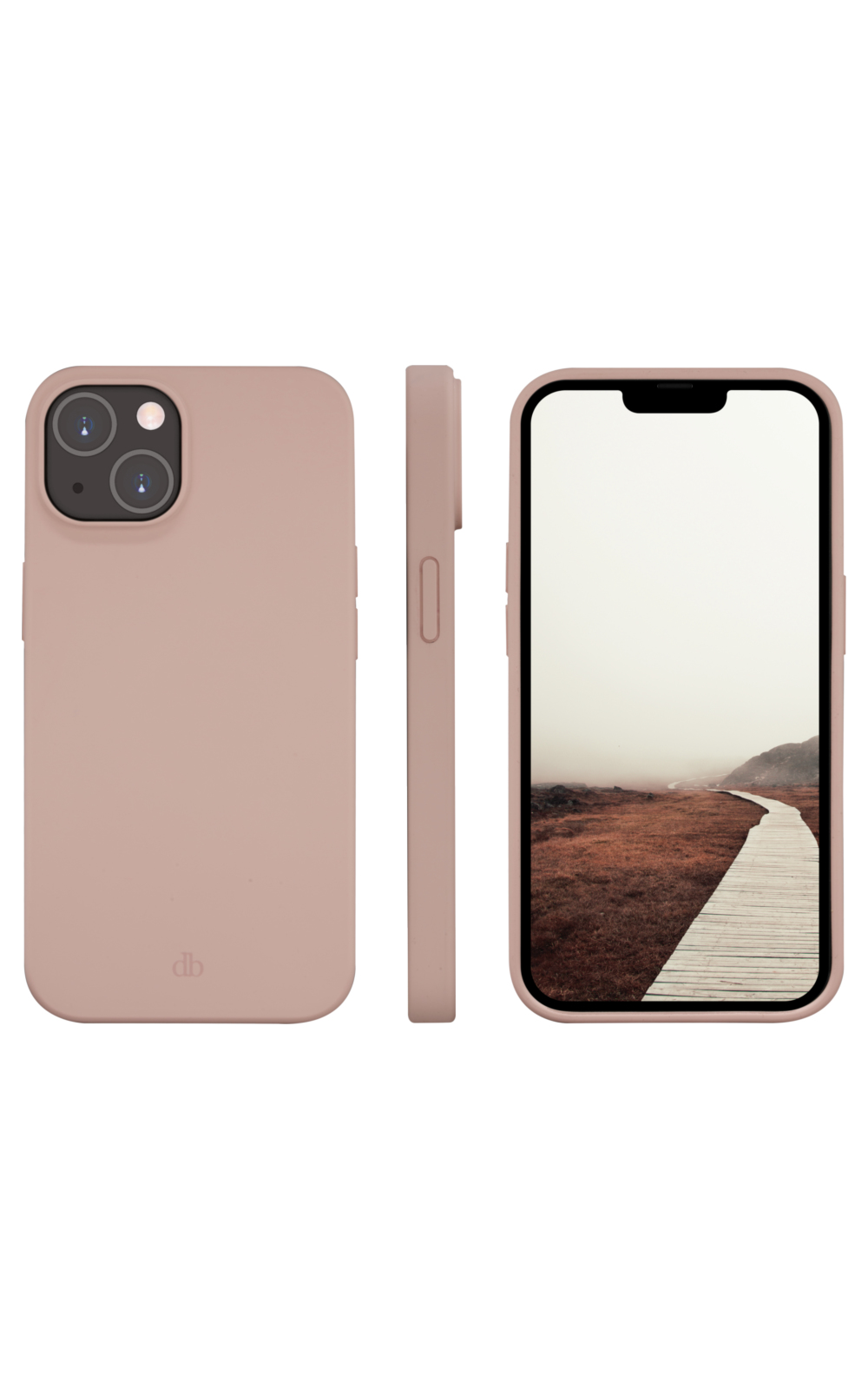 dbramante1928 Monaco custodia per cellulare Cover Rosa, Sabbia