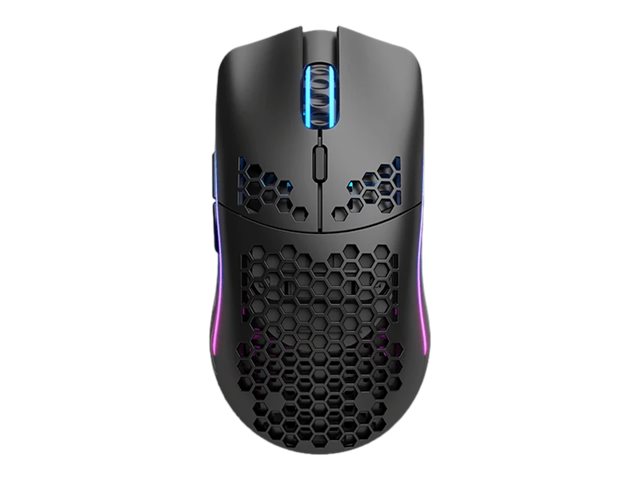 Glorious PC Gaming Race Glorious Model O - Maus - 6 Tasten - kabellos - 2.4 GHz - kabelloser Empfnger (USB)