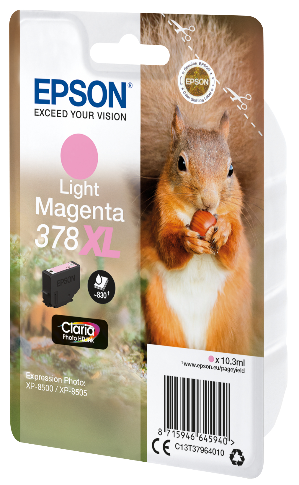Epson 378XL - 10.3 ml - XL - hellmagentafarben