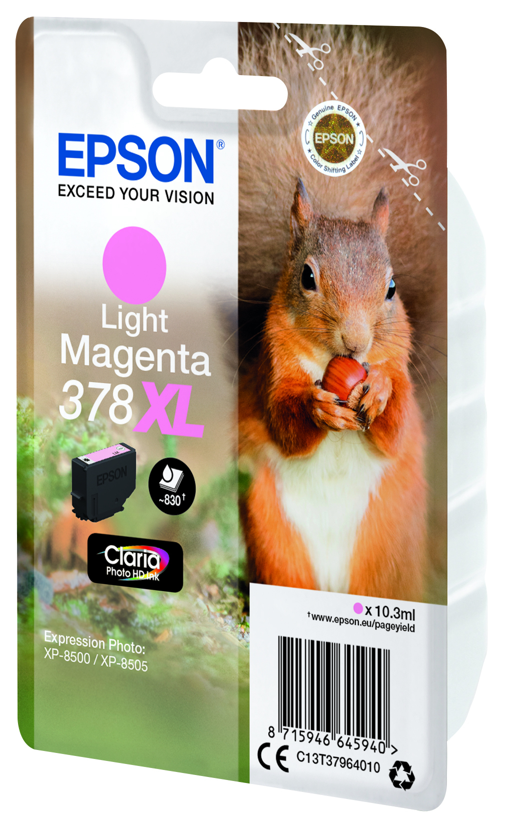 Epson 378XL - 10.3 ml - XL - hellmagentafarben
