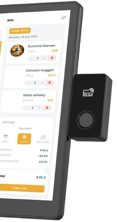 Capture CA-M6-MSRRFID accesorio para terminal de punto de venta