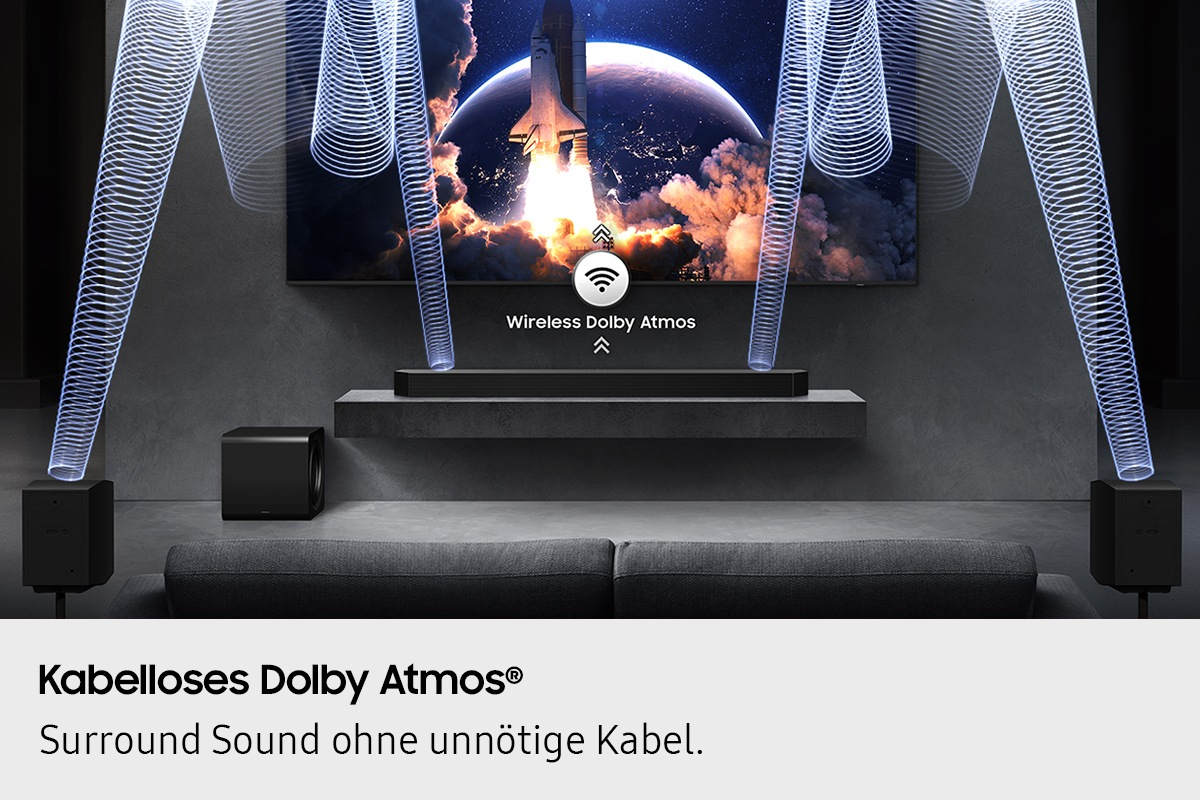 Samsung Q-series HW-Q995GF Titanium, Black 11.1.4 channels