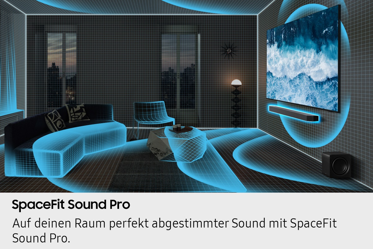 Samsung Q-series HW-Q995GF Titanium, Black 11.1.4 channels