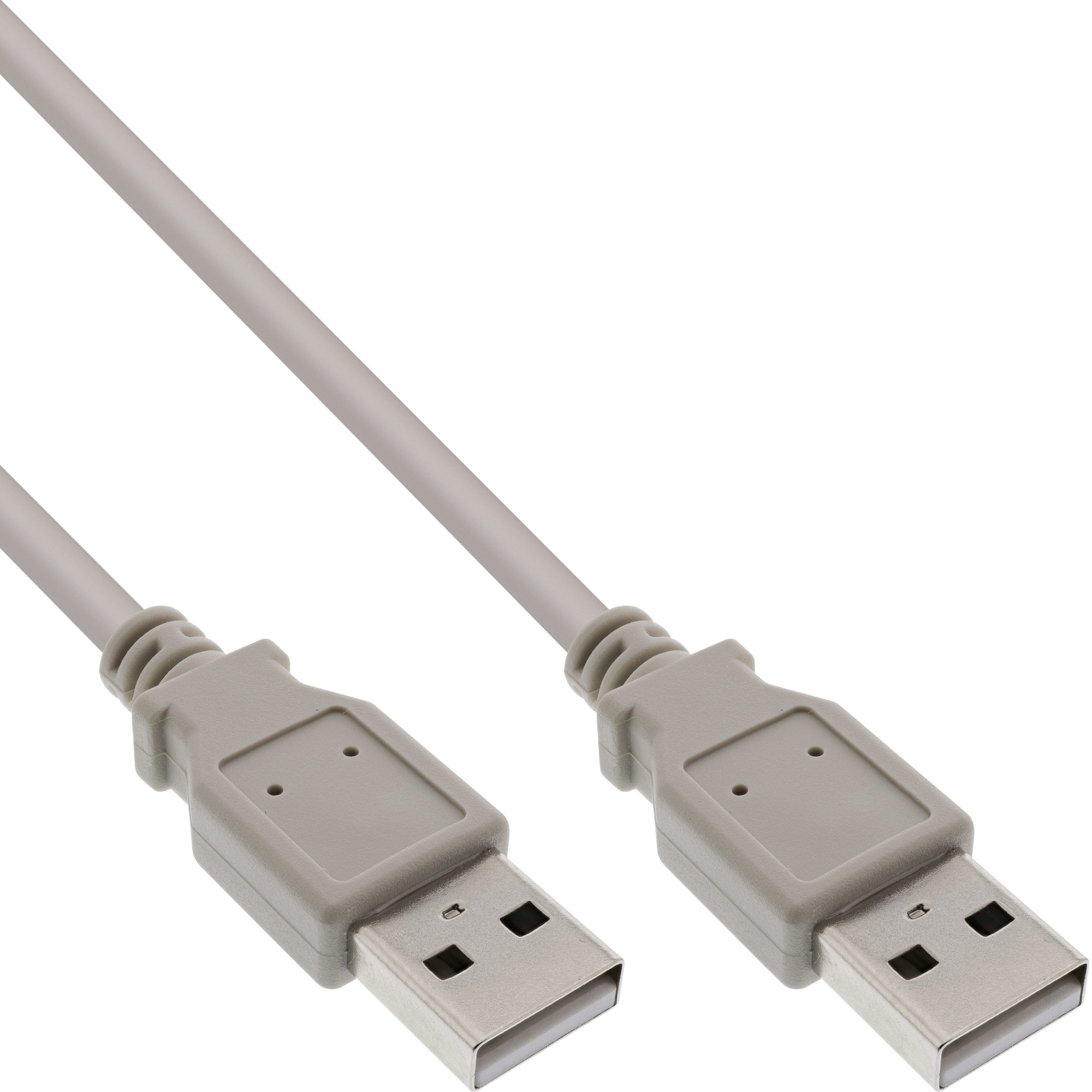 InLine USB 2.0 Cable Type A male / male beige 3m