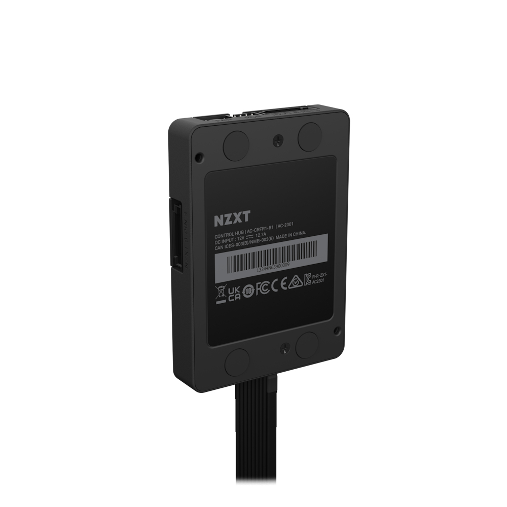 NZXT AC-CRFR1-B1 contr�leur de vitesse du ventilateur 3 canaux Noir