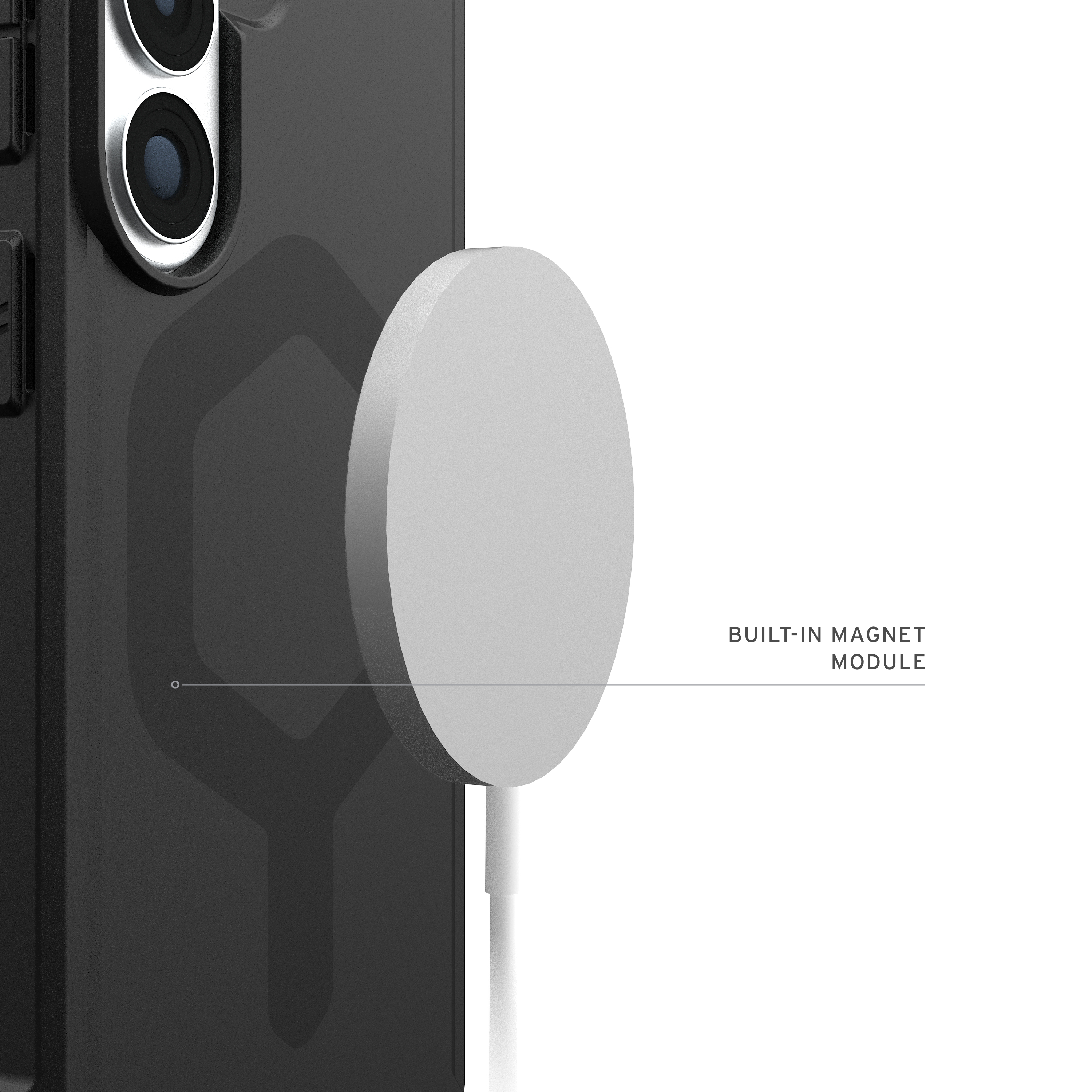 Urban Armor Gear UAG Essential Armor Case mit Magnet-Modul - Samsung Galaxy S26+