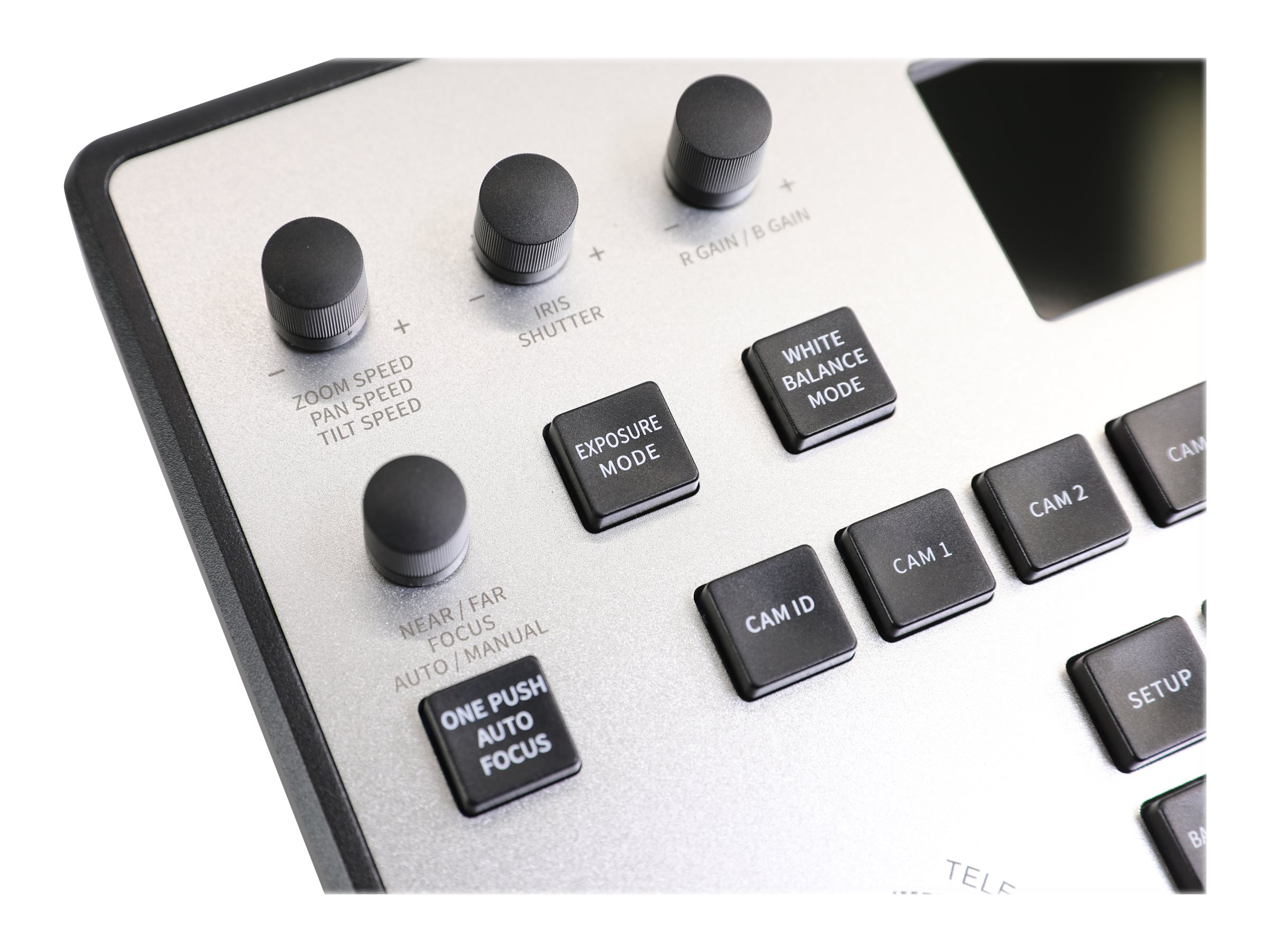 PTZOptics CCTV-Kamerafernbedienung - Anzeige