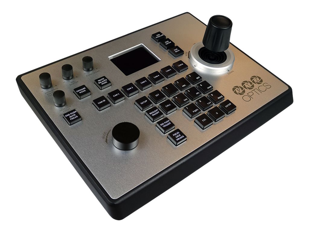 PTZOptics CCTV-Kamerafernbedienung - Anzeige