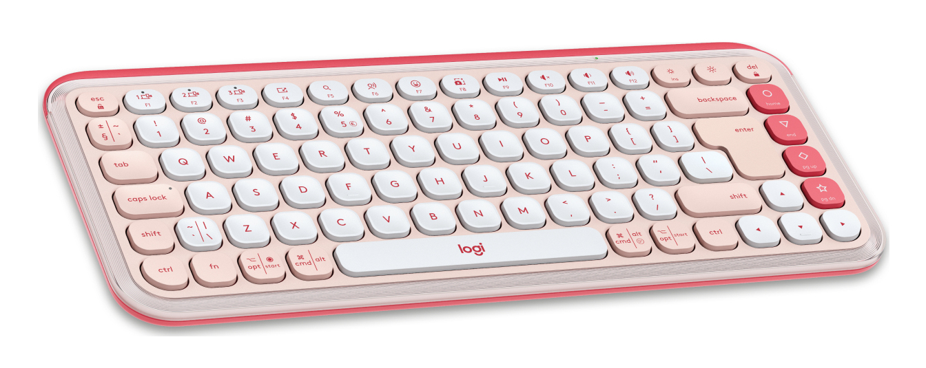 Logitech POP ICON COMBO - ROSE - US INTL - INTNL-973