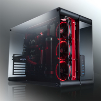 RAIJINTEK Paean - Desktop - PC - Aluminium - SPCC - Gehrtetes Glas - Schwarz - Transparent - ATX - micro ATX - Mini-ITX - 14 cm