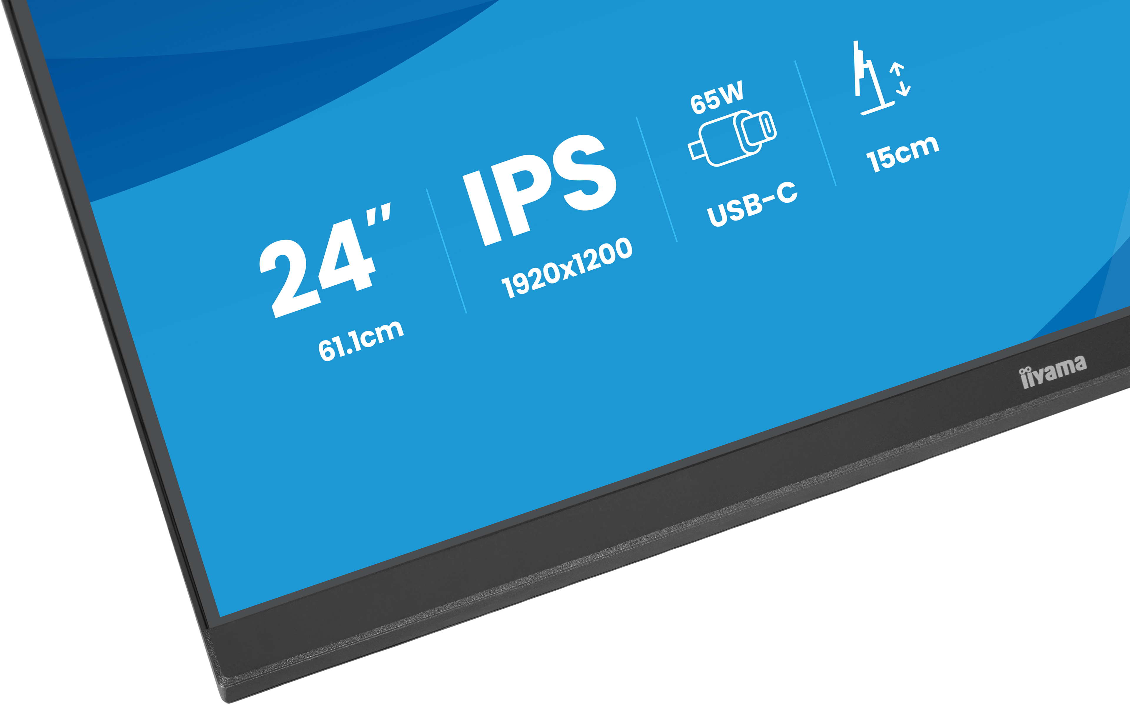 iiyama ProLite XB2495WSC-B1 computer monitor 61.2 cm (24.1) 1920 x 1200 pixels WUXGA LED Black