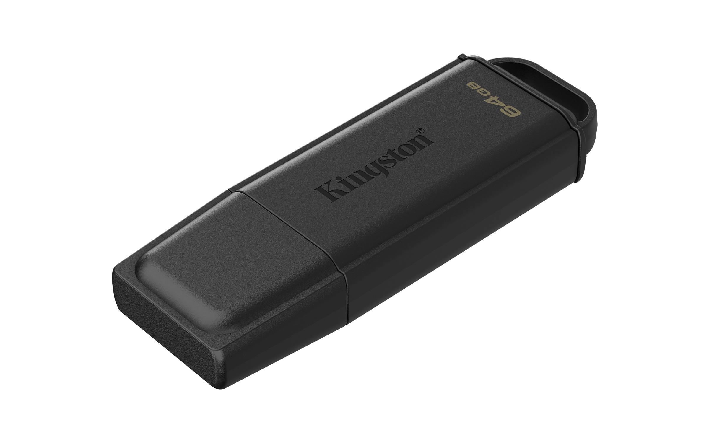 Kingston 64GB PORTABLE USB 3.2 GEN 1 DATATRAVELER EXODIA BLACK - 64 GB