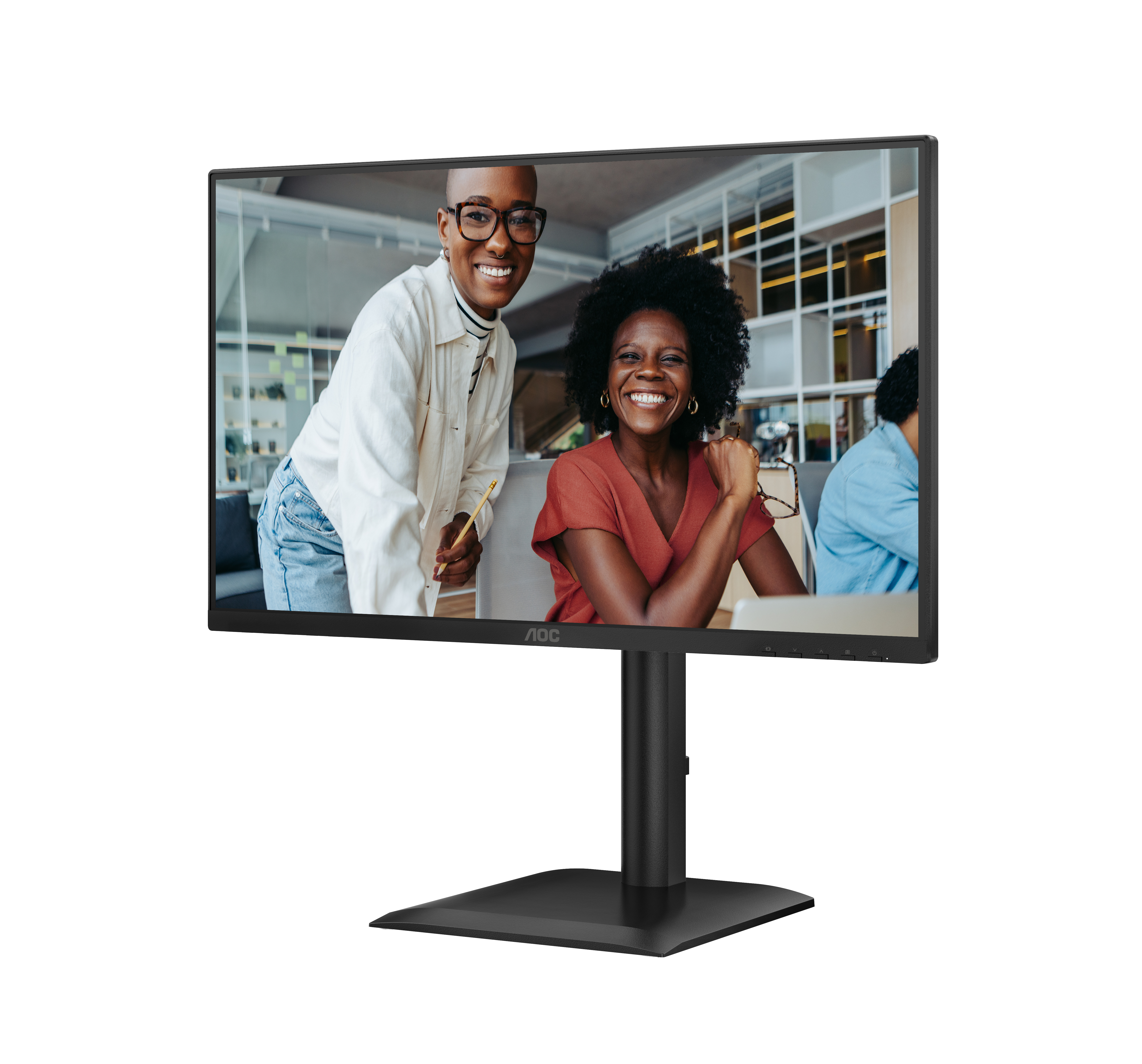 AOC 24E4U computer monitor 60.5 cm (23.8) 1920 x 1080 pixels Full HD LED Black