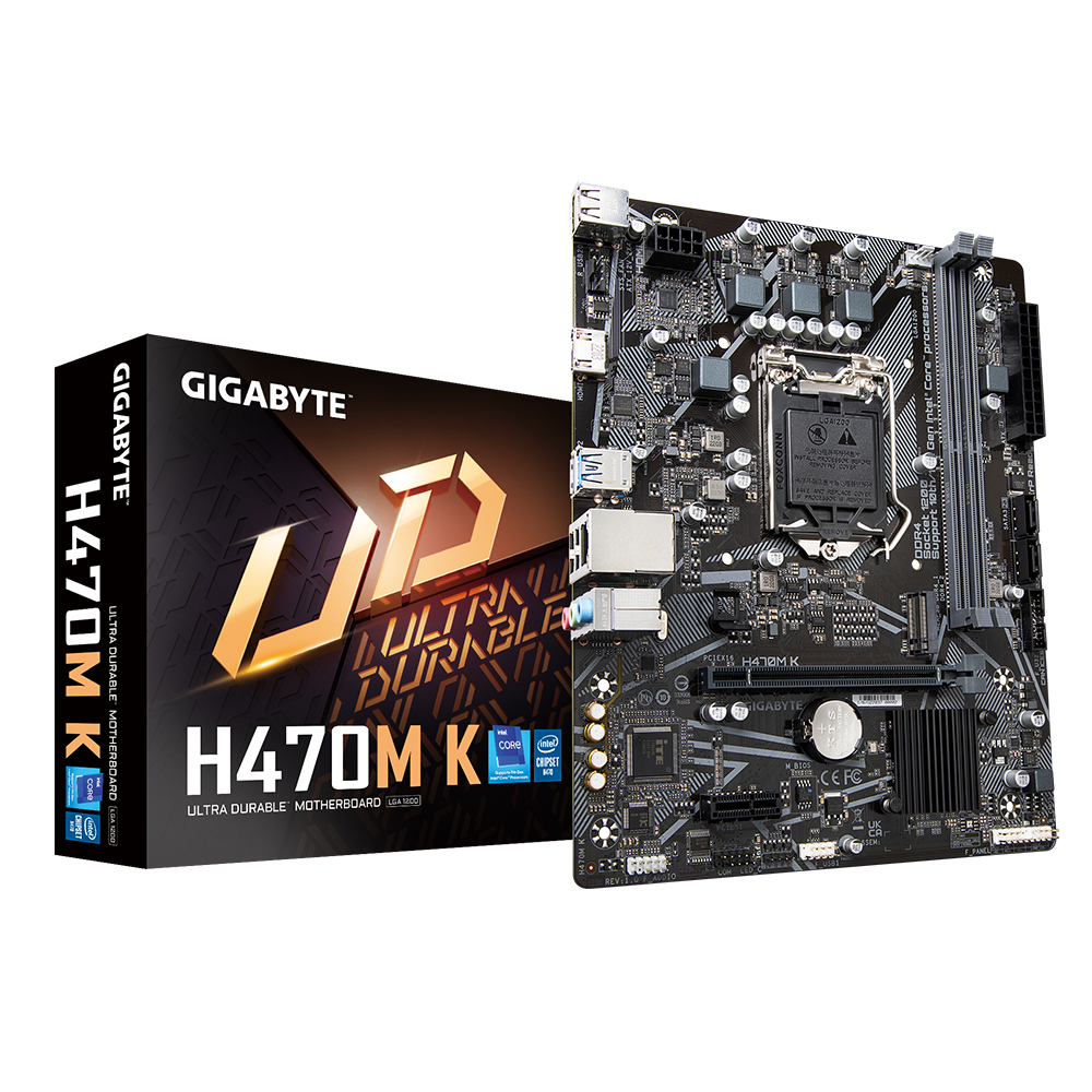 Gigabyte H470M K | Gigabyte H470M K (rev. 1.0) Intel H470 Express