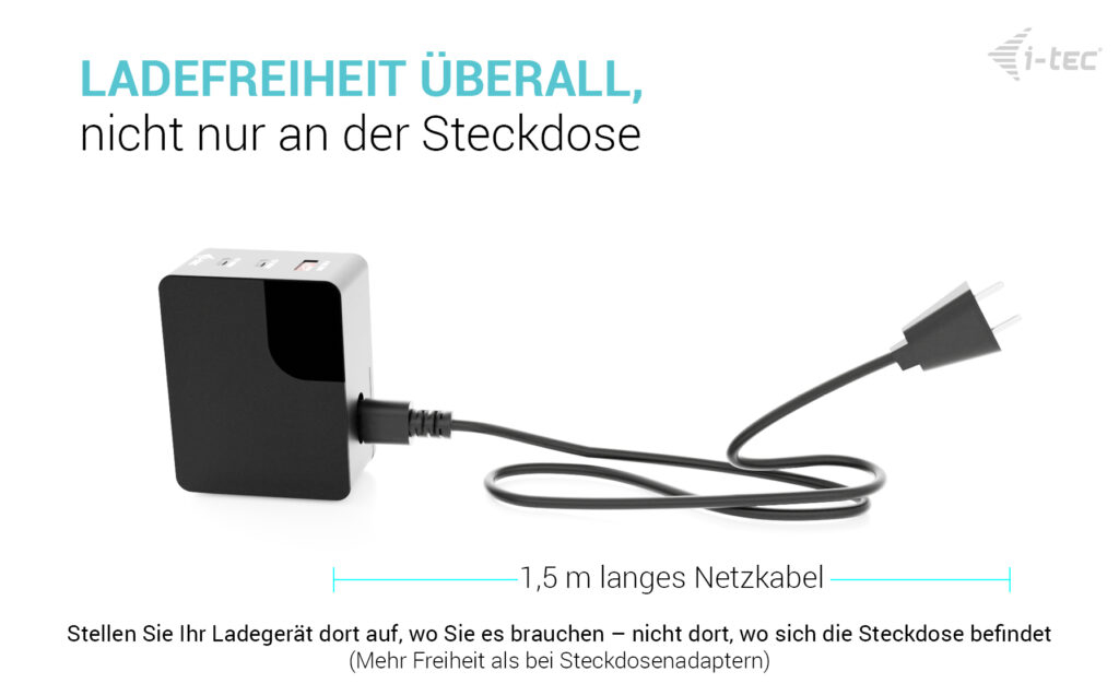 i-tec 100W Intelligent Multiport USB Charger