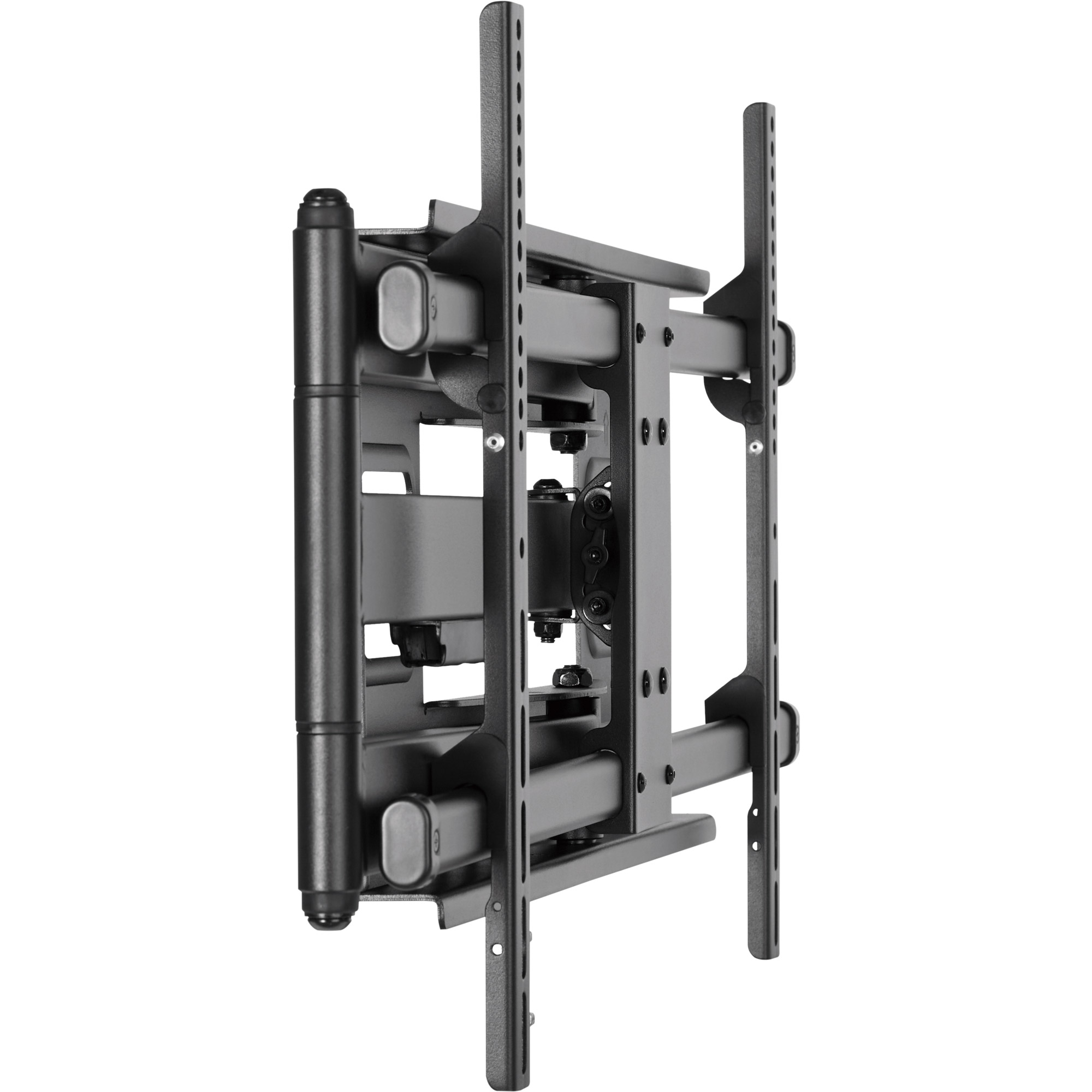 InLine Befestigungskit (Gelenkarm, VESA-Adapter, fest angebrachte Wandhalterung) - vollbeweglicher einstellbarer Arm - fr Flachbildschirm - XL, max. 50kg - Stahl - fine texture black - Bildschirmgre: 109.2-203.2 cm (43-80)