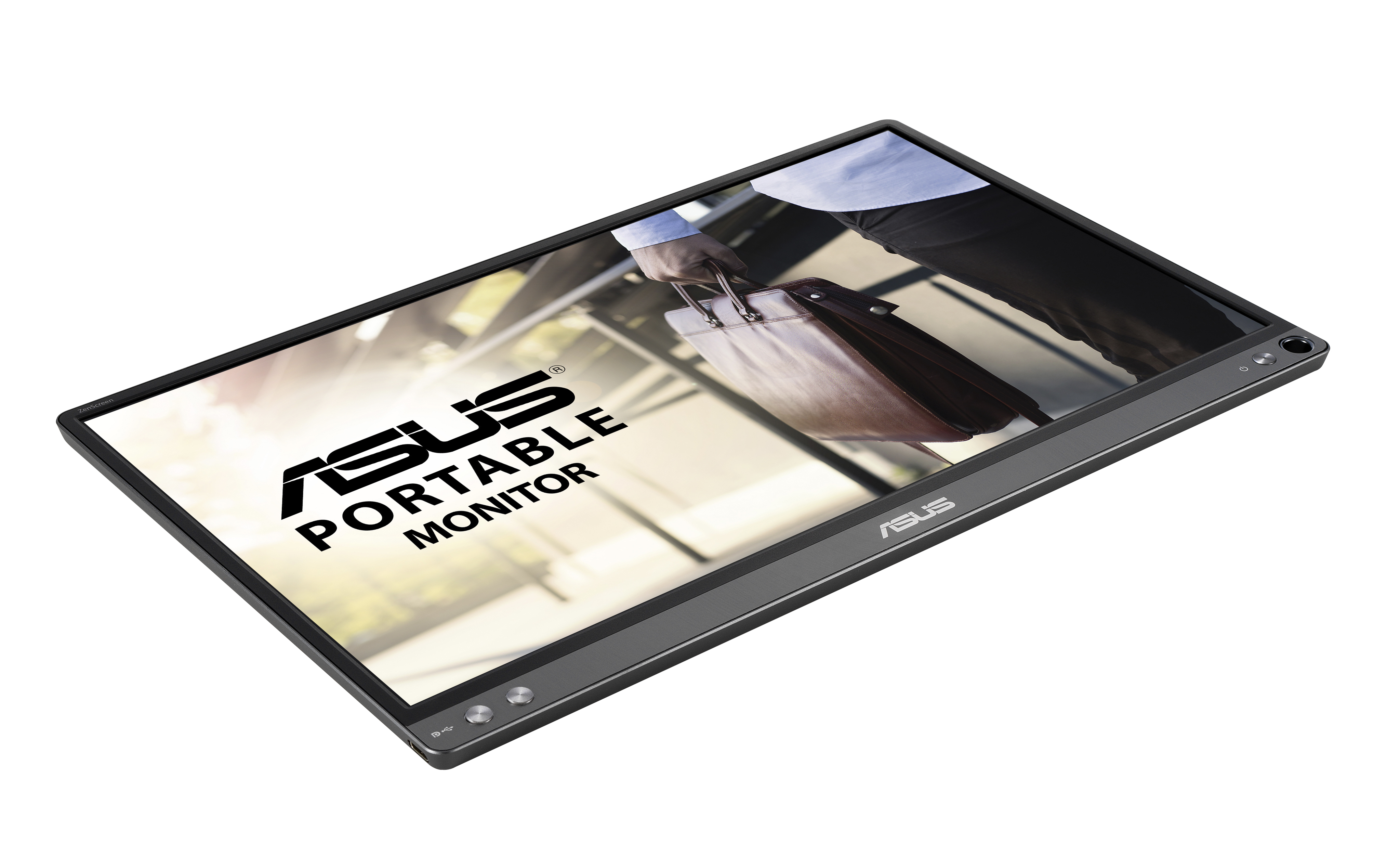 ASUS ZenScreen MB16ACE 39.6 cm (15.6) 1920 x 1080 pixels Full HD LED Grey