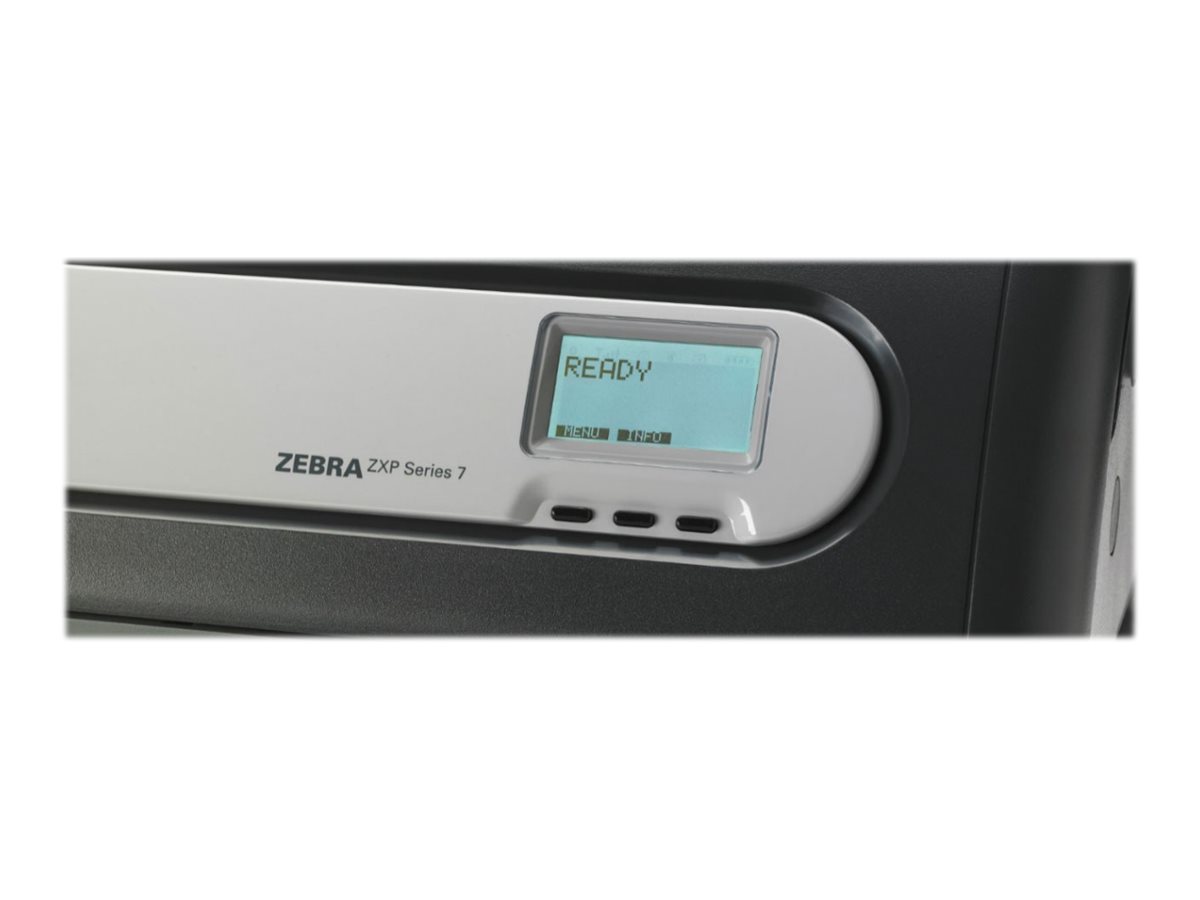 Zebra ZXP Series 7 - Plastikkartendrucker - Farbe - Duplex - Thermosublimation/thermische bertragung - CR-80 Card (85.6 x 54 mm)