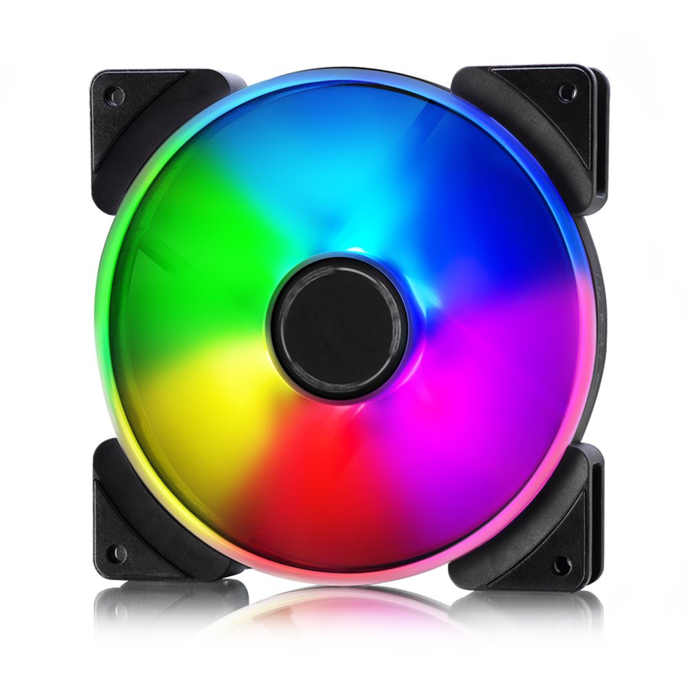 Fractal Design Prisma AL-14 3P Boitier PC Ventilateur 14 cm Noir, Blanc