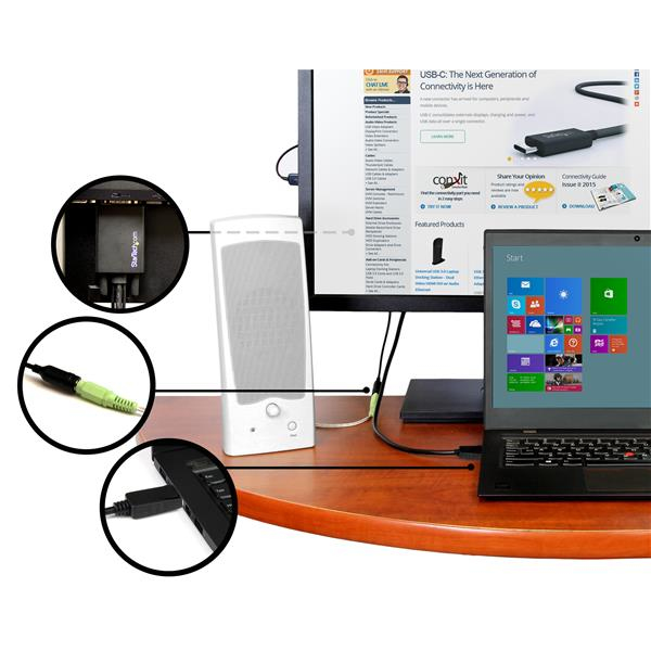 StarTech.com Cble adaptateur DisplayPort vers VGA de 3 m avec audio - M/M - 1920x1200 / 1080p