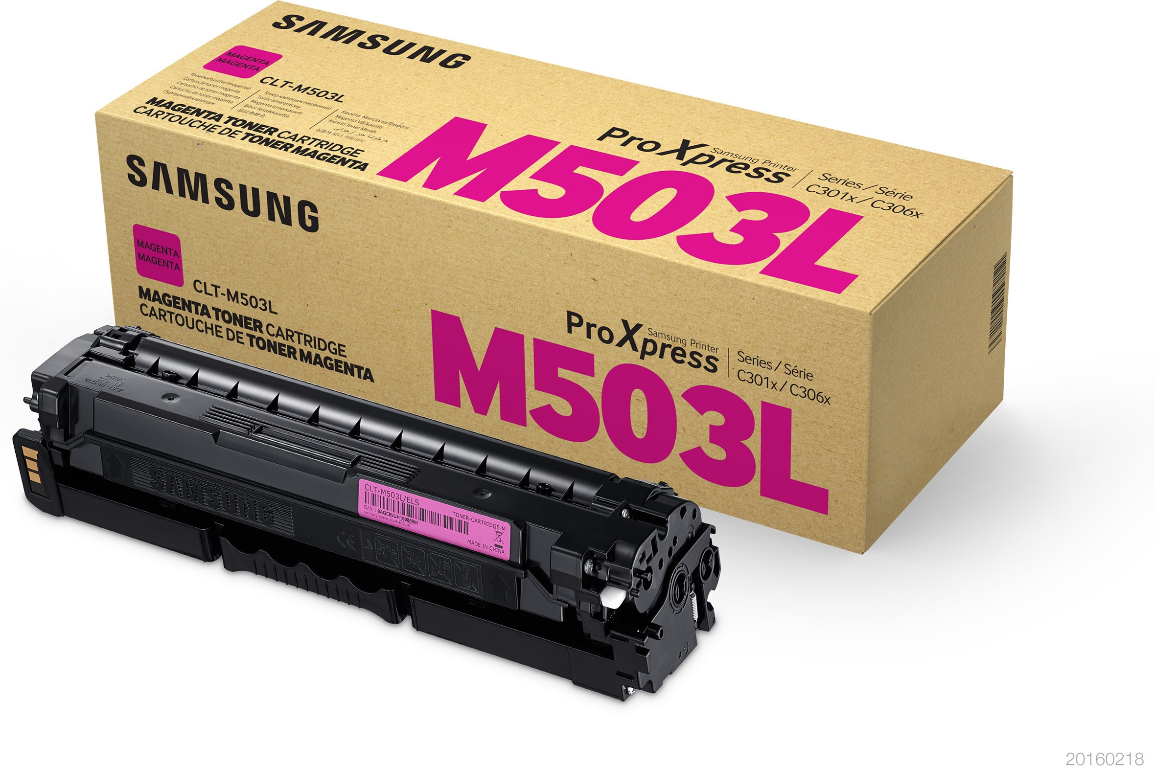 Samsung Cartuccia toner magenta a resa elevata CLT-M503L