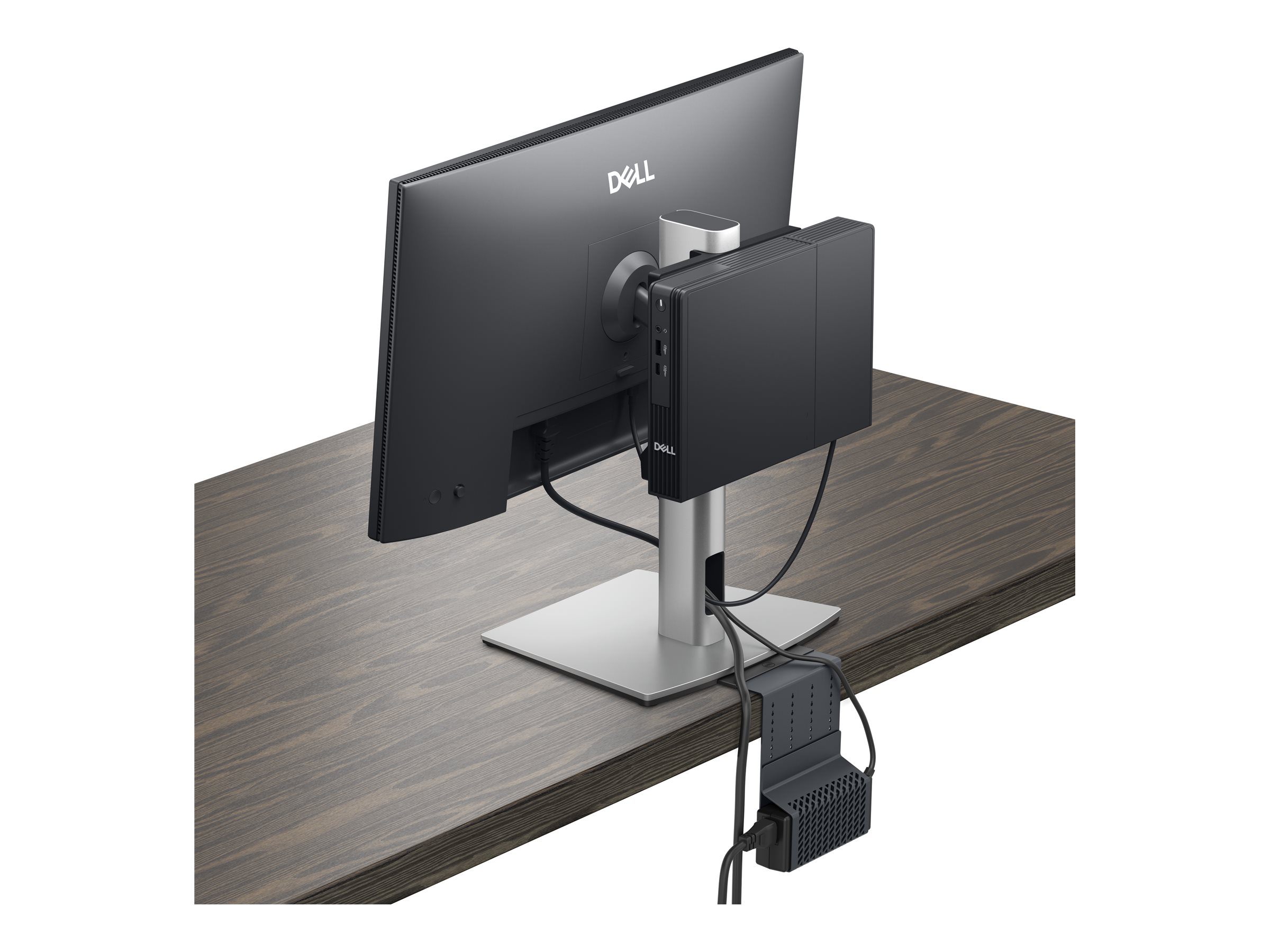 Dell Pro Micro QCM1250 - Micro - Core i3 i3-14100T / 2.7 GHz - RAM 8 GB - SSD 512 GB - NVMe - UHD Graphics 730 - 1GbE, Bluetooth, Wi-Fi 6E - WLAN: Bluetooth, 802.11a/b/g/n/ac/ax (Wi-Fi 6E)