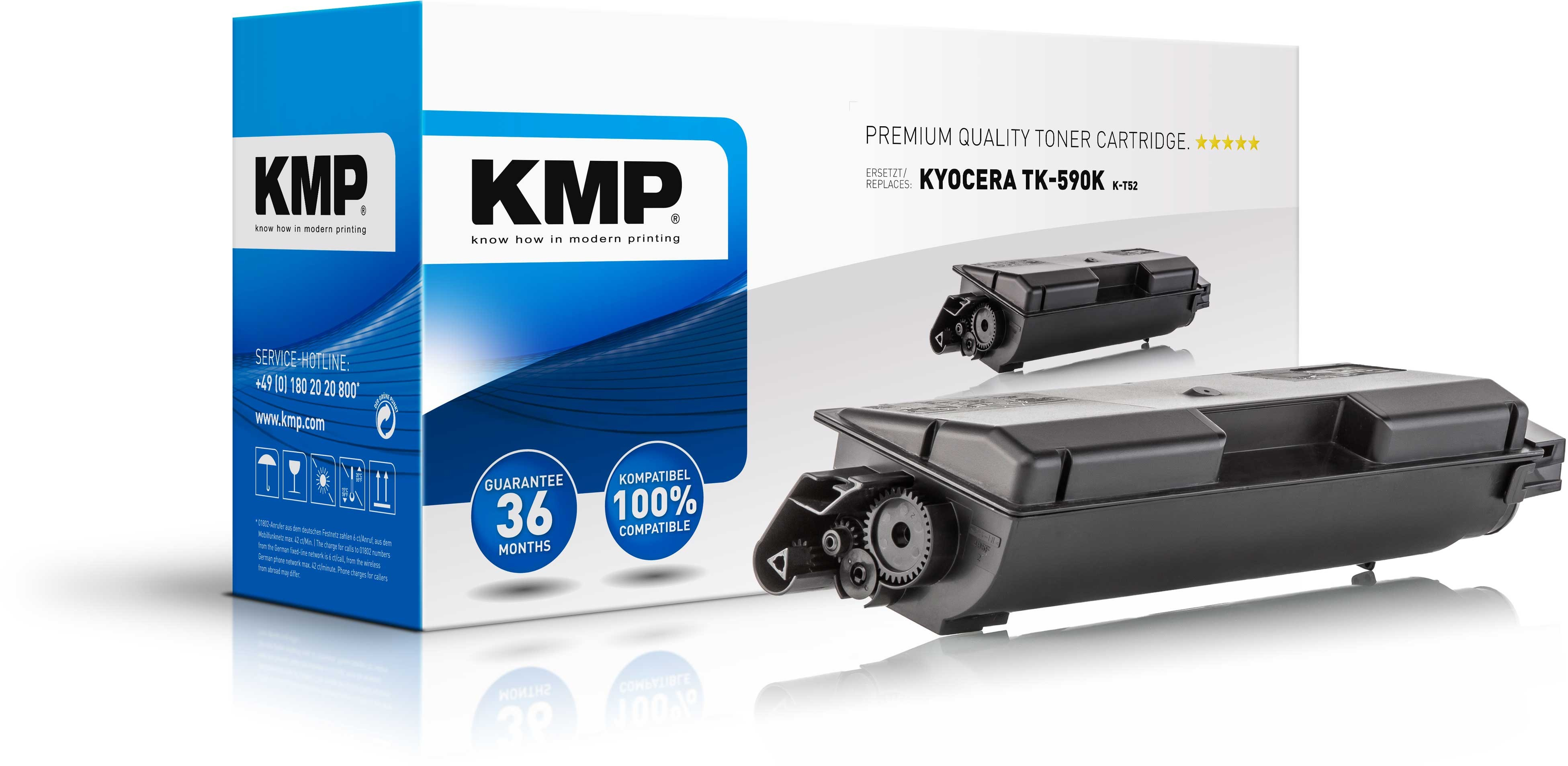 KMP K-T52 Cartouche de toner 1 pi�ce(s) Noir