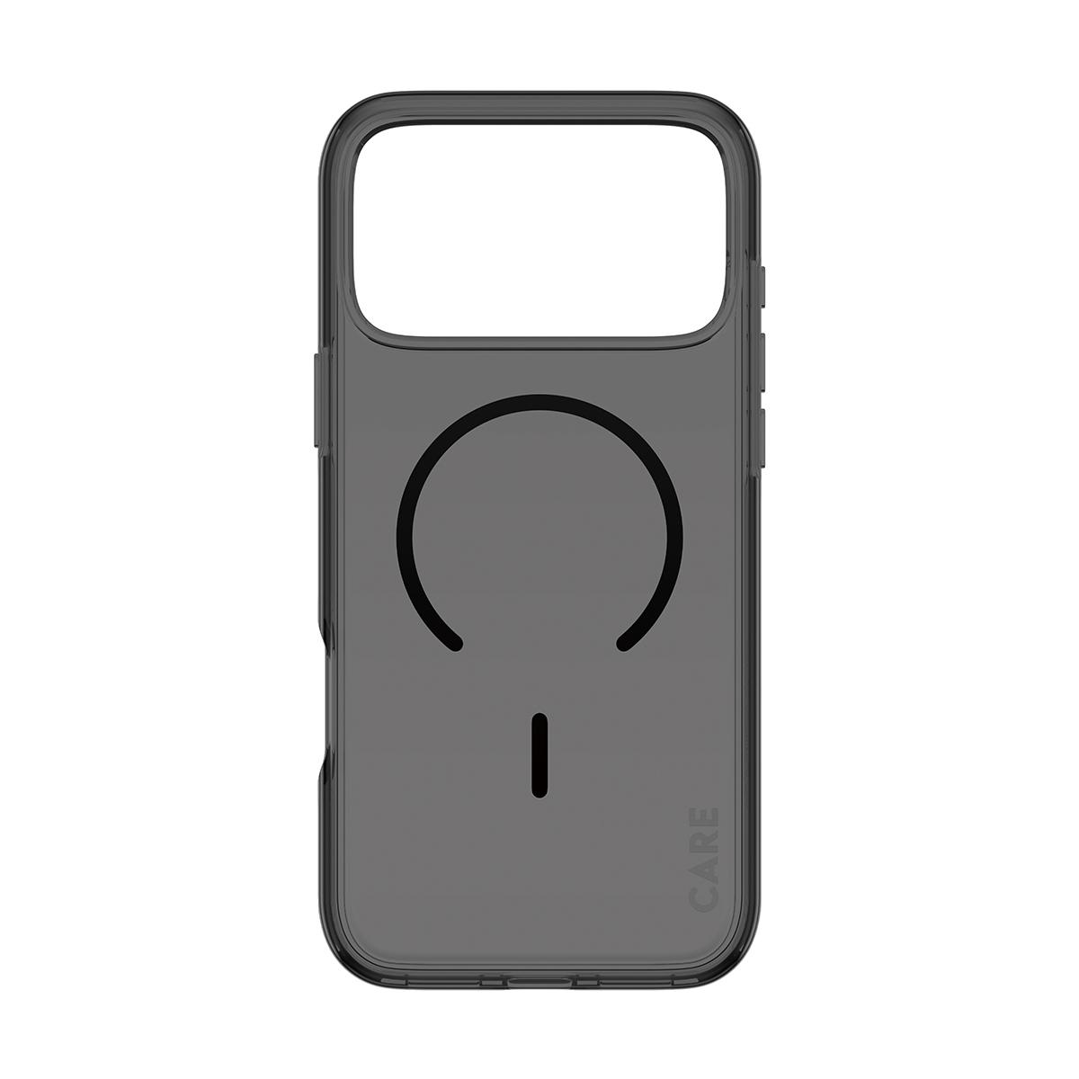 PanzerGlass CARE by � Smokey Case w. Black MagSafe iPhone 2026 Pro Max | 17 Pro Max coque de protection pour t�l�phones portables Housse Transparent