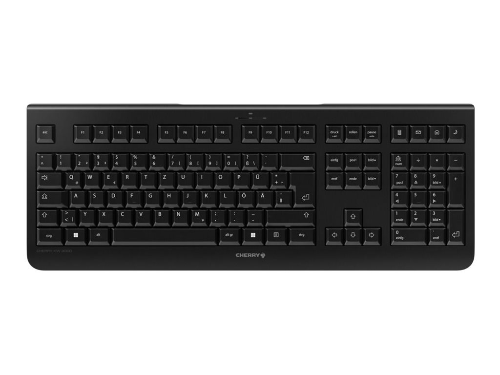 Cherry Tastatur KW 3000*Schwarz* - Tastatur - QWERTZ