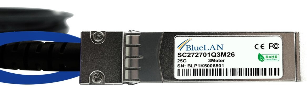 BlueOptics Direct Attach Kabel 25GBASE-CR SFP28 5 Meter