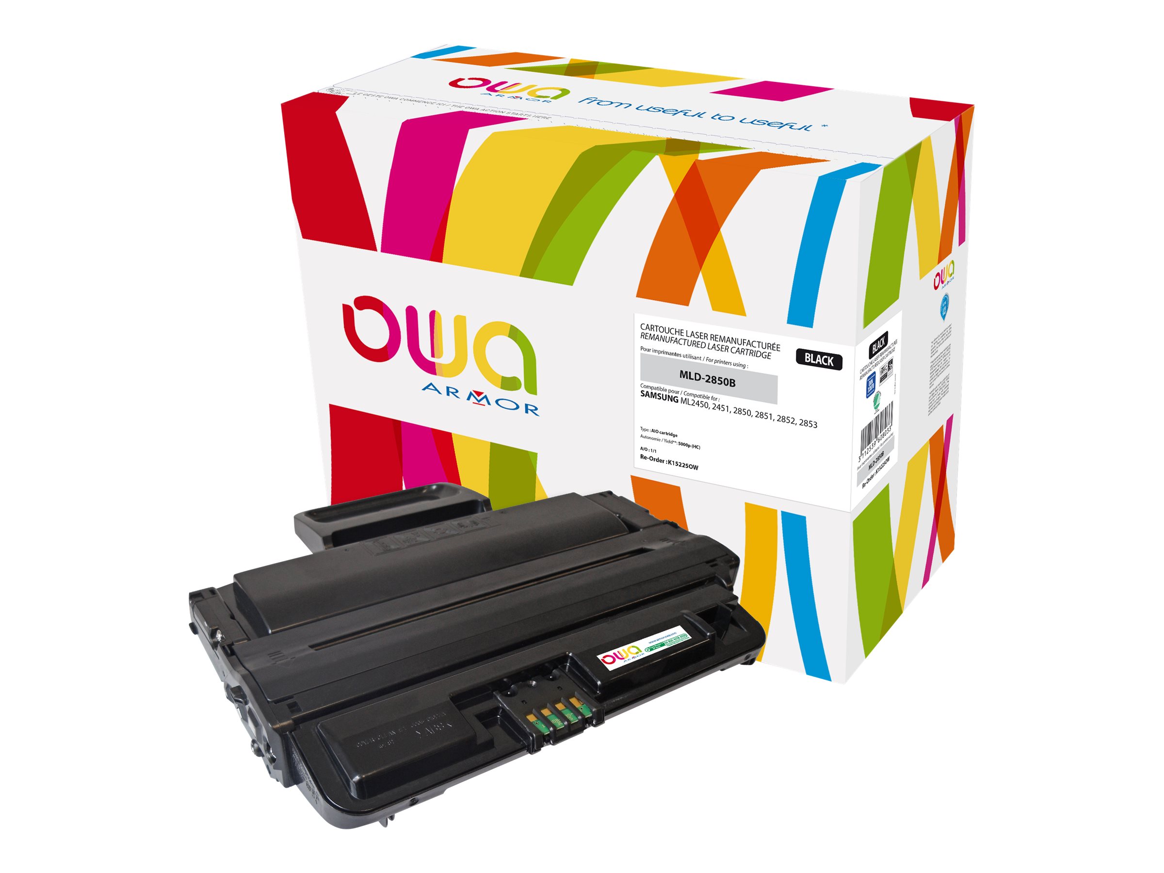 Armor K15225OW toner cartridge 1 pc(s) Black