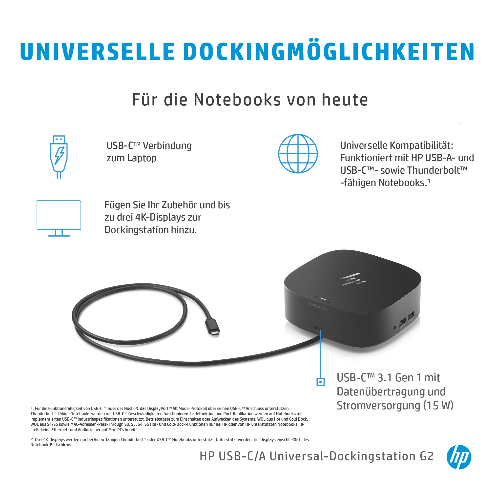 HP USB-C G5 Dock UK