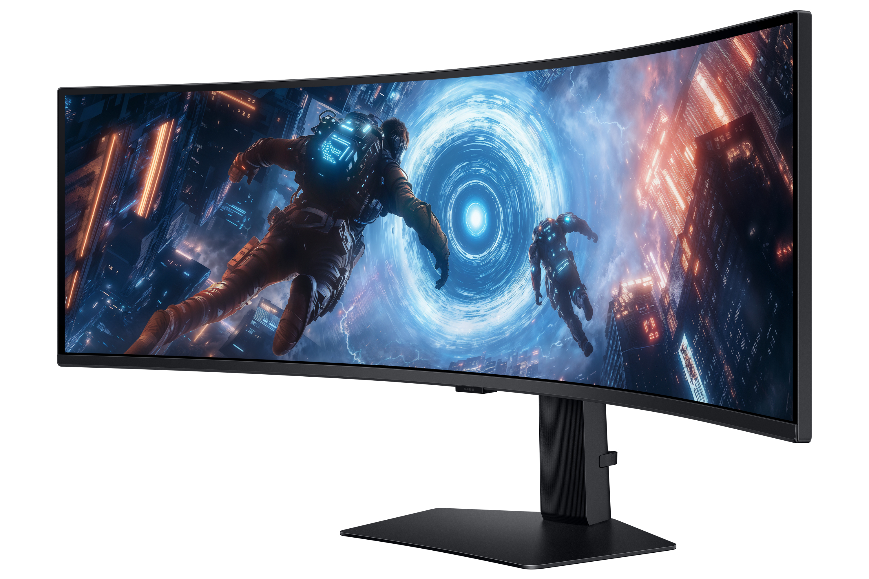 Samsung G91F pantalla para PC 124,5 cm (49) 5120 x 1440 Pixeles Dual QHD LCD Negro