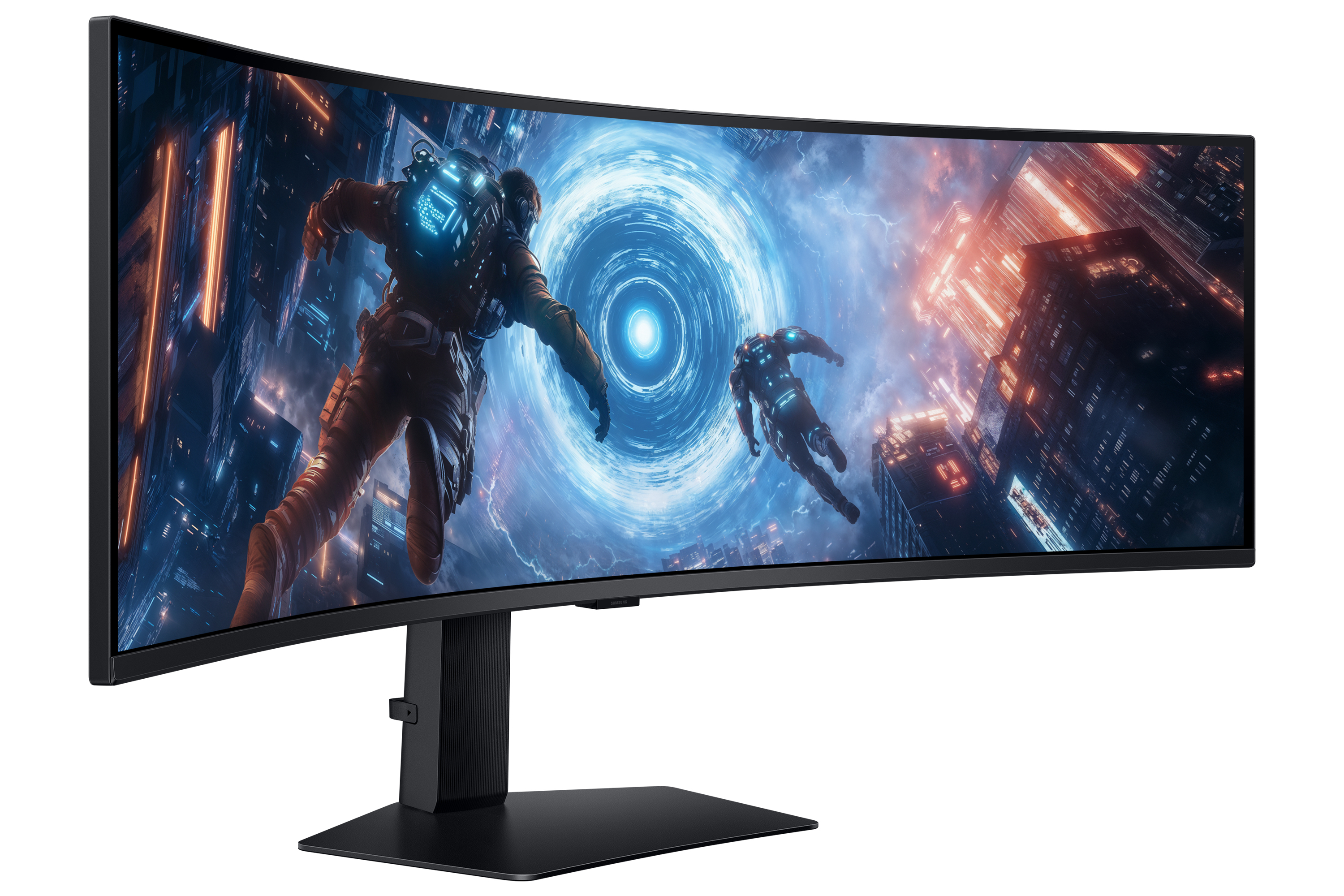 Samsung G91F pantalla para PC 124,5 cm (49) 5120 x 1440 Pixeles Dual QHD LCD Negro