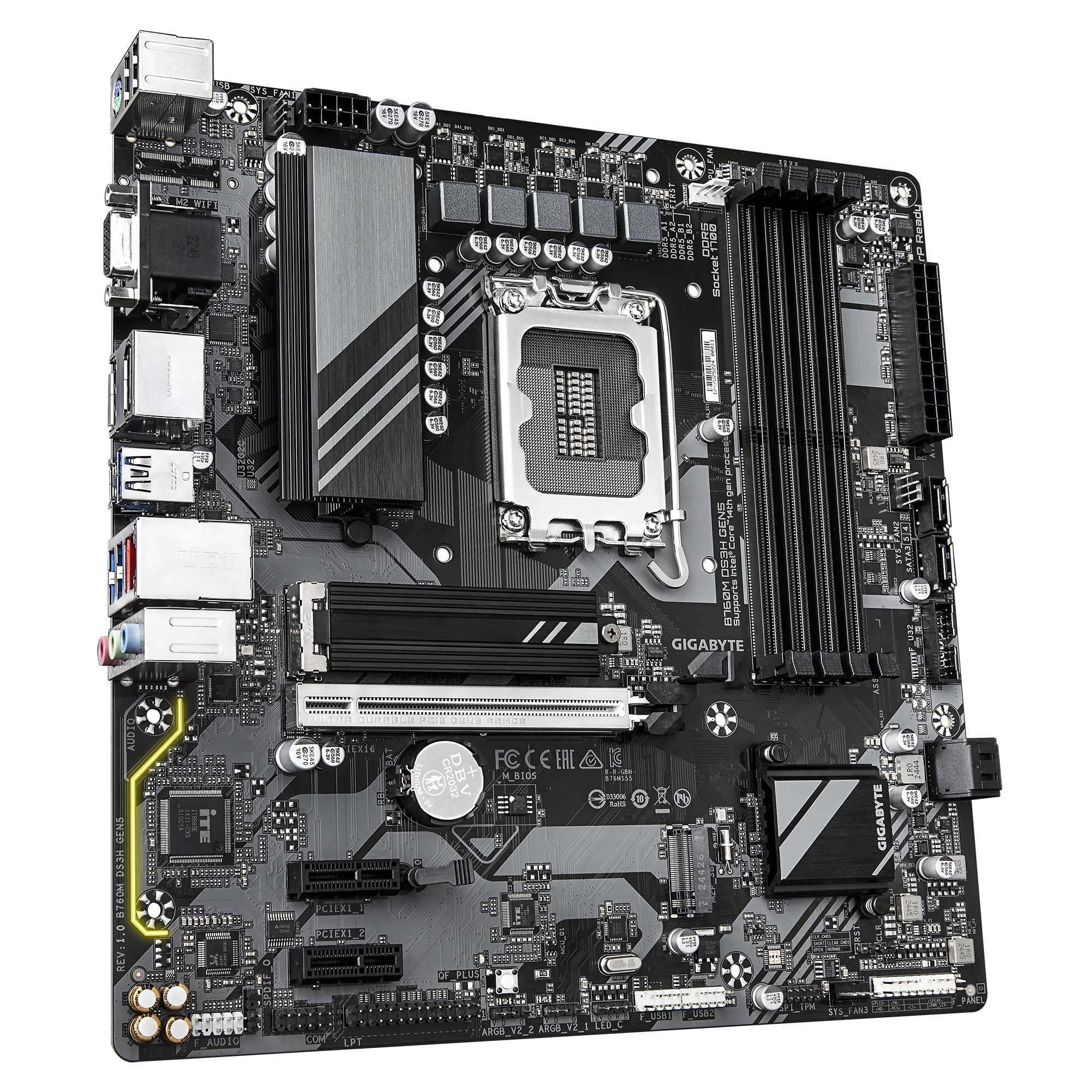 Gigabyte B760M DS3H GEN5 B760 S1700 mATX DDR5