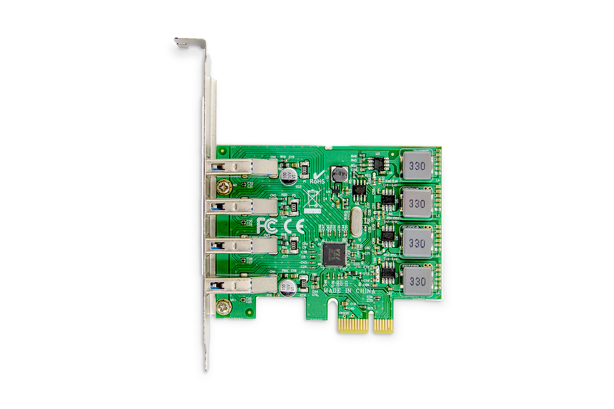 Carte PCI express pour ajouter 4 USB 3.0