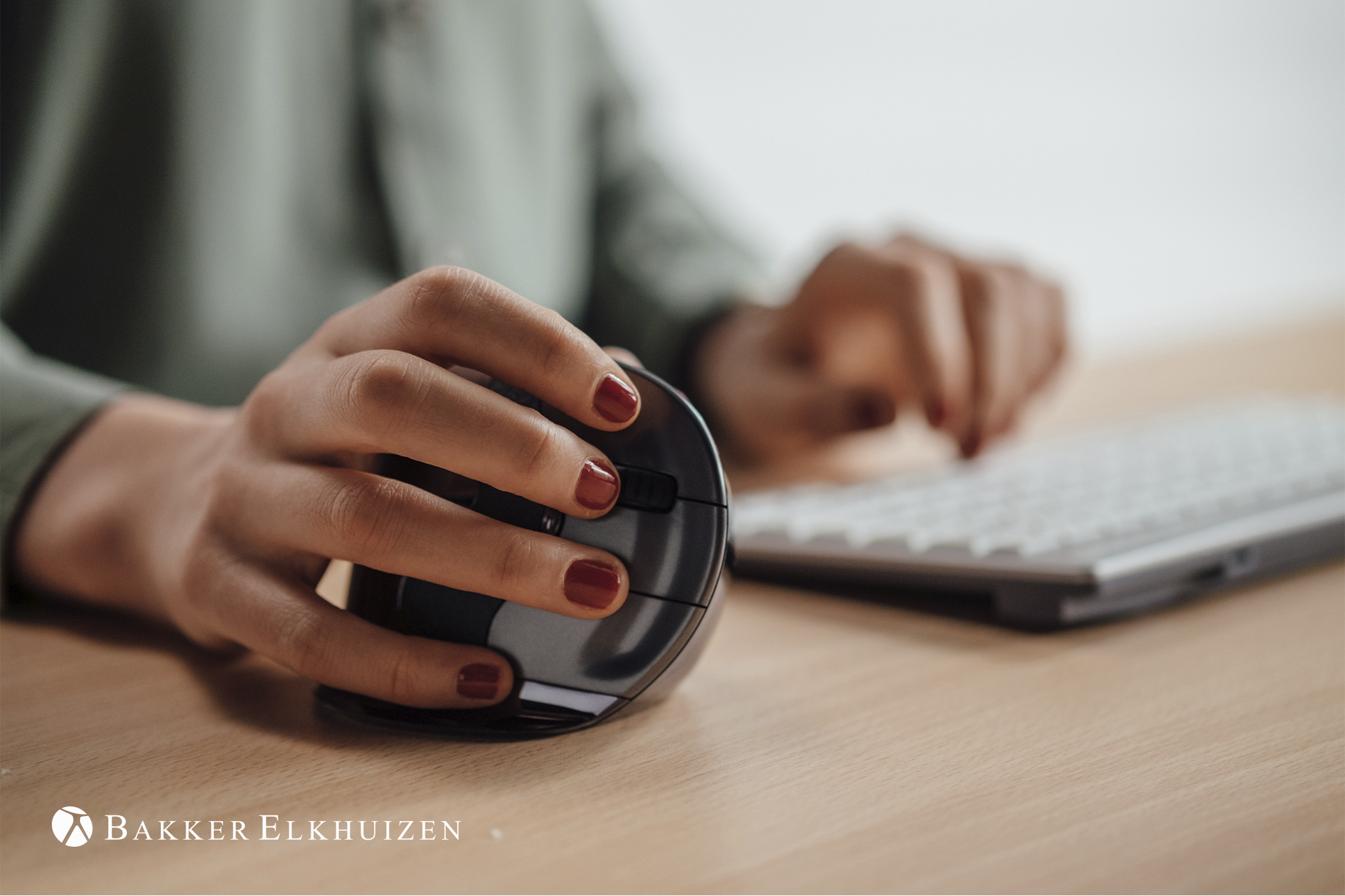 Bakker Elkhuizen Evoluent D Small - Vertikale Maus