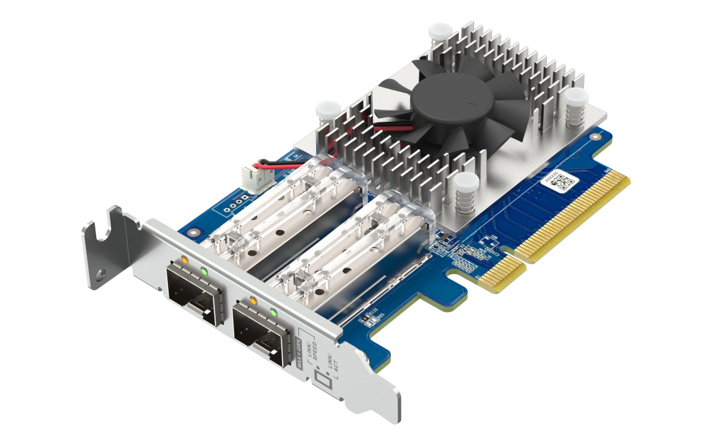 QNAP Scheda di espansione di rete dual-port 10GbE SFP+
