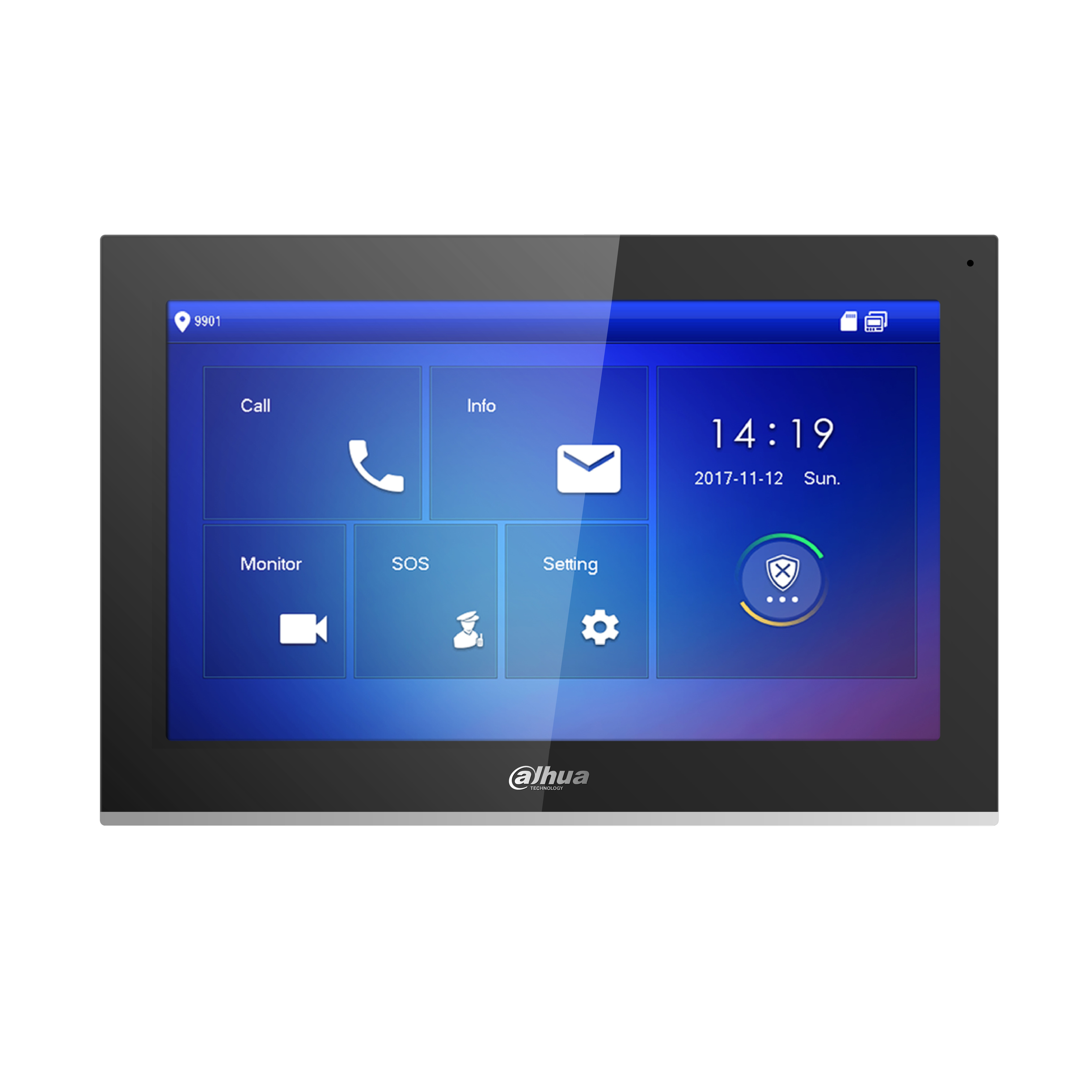 Dahua Technology DHI-VTH5441G sistema de intercomunicaci�n de video 25,4 cm (10) Negro