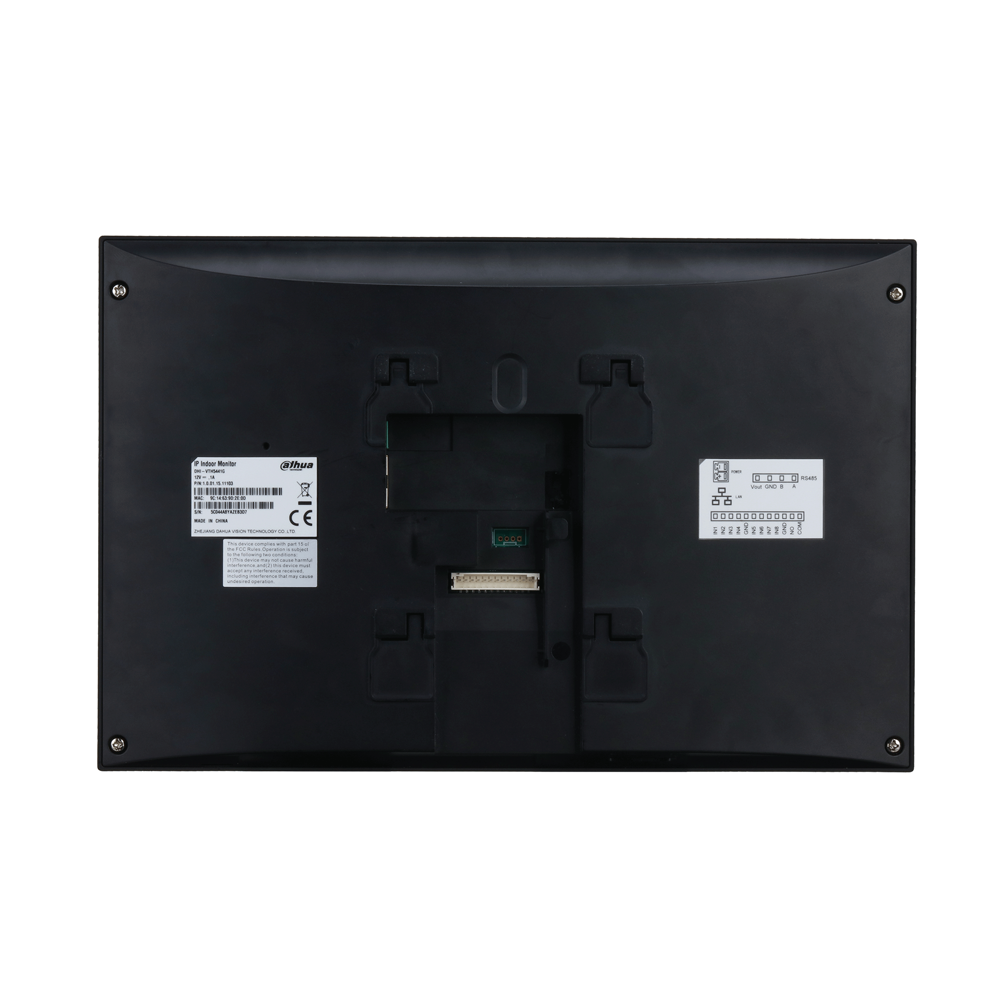 Dahua Technology DHI-VTH5441G sistema de intercomunicaci�n de video 25,4 cm (10) Negro