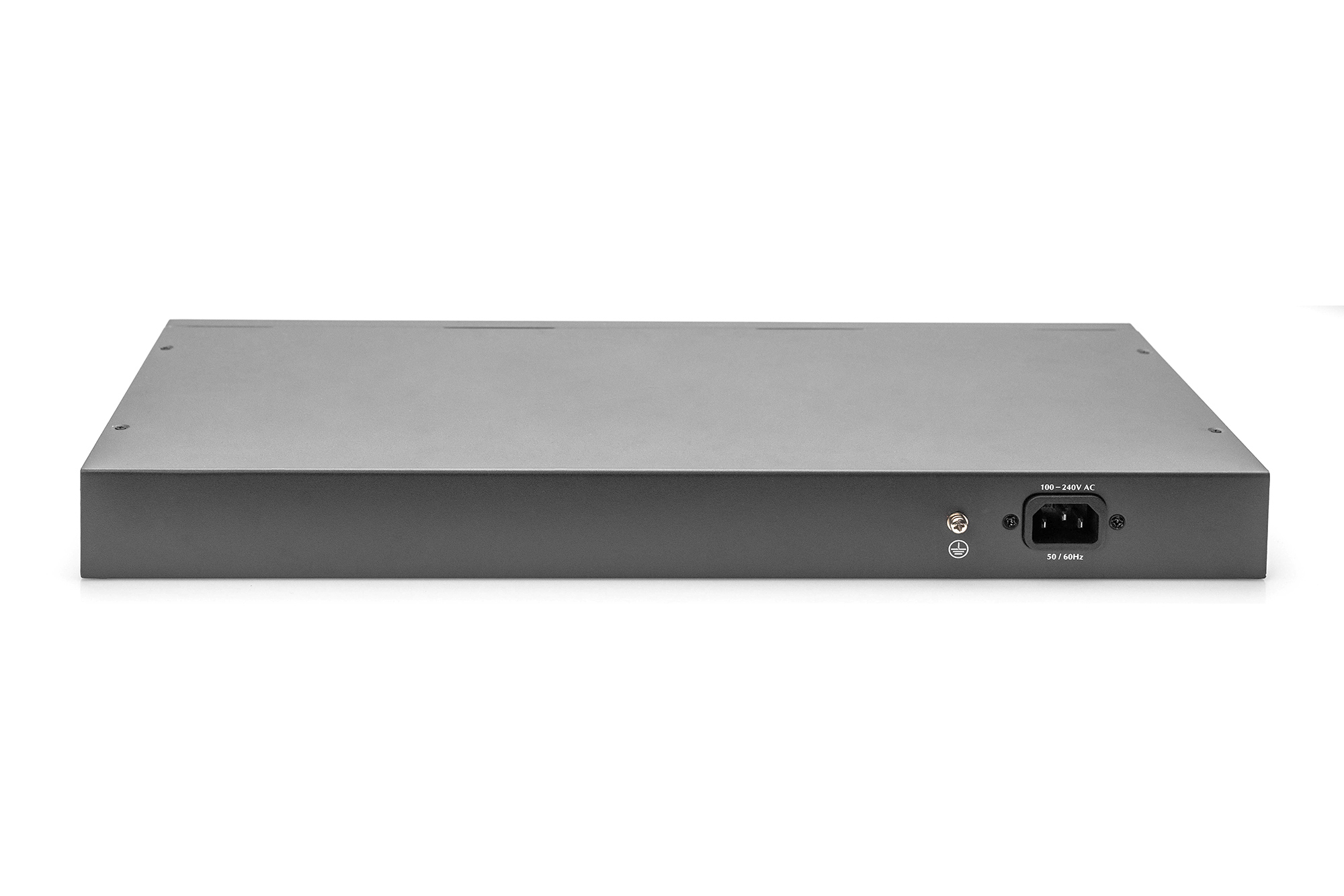 Digitus Switch livello 2 Gigabit Ethernet, 24 porte, 2 porte RJ45/SFP-combo + 2 porte uplink SFP