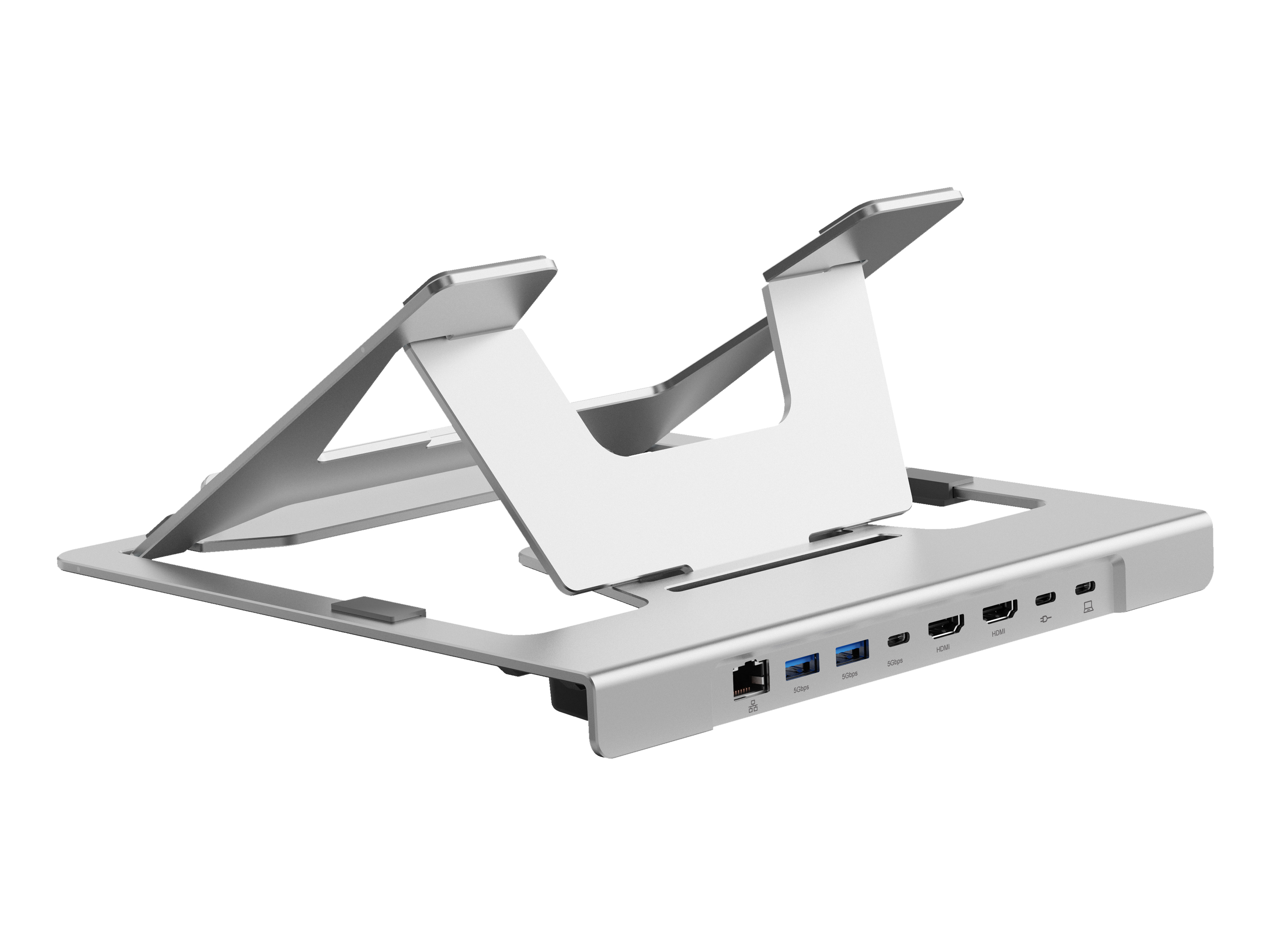 Conceptronic DONN35S supporto per laptop Supporto per computer portatile Argento