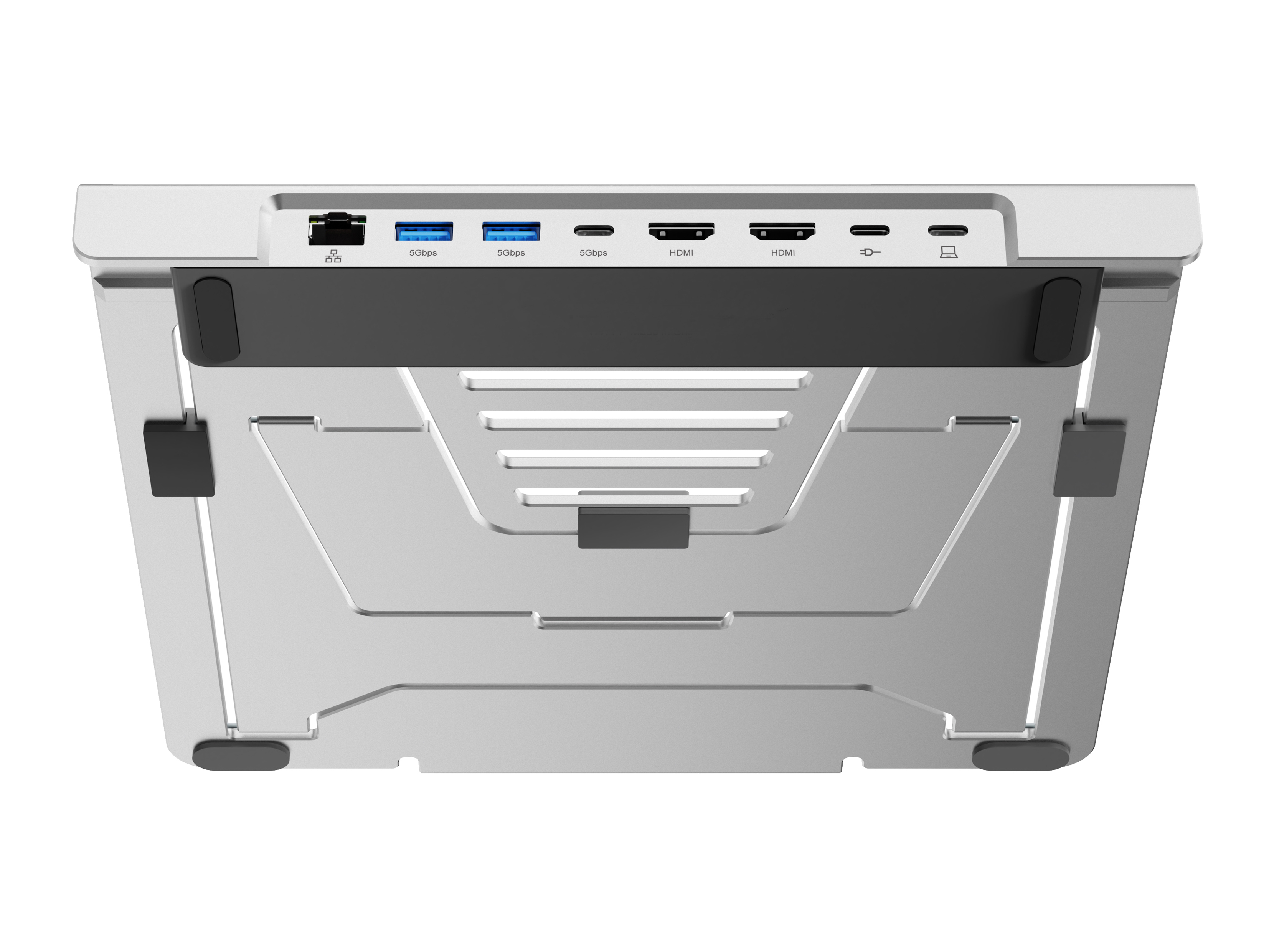 Conceptronic DONN35S supporto per laptop Supporto per computer portatile Argento