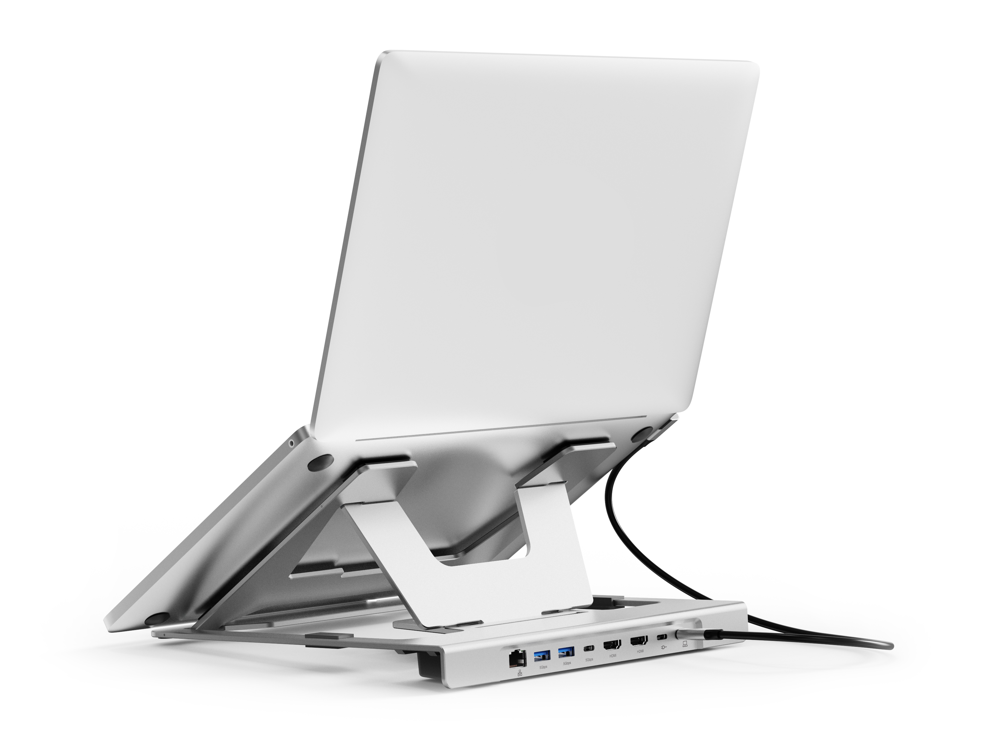 Conceptronic DONN35S supporto per laptop Supporto per computer portatile Argento