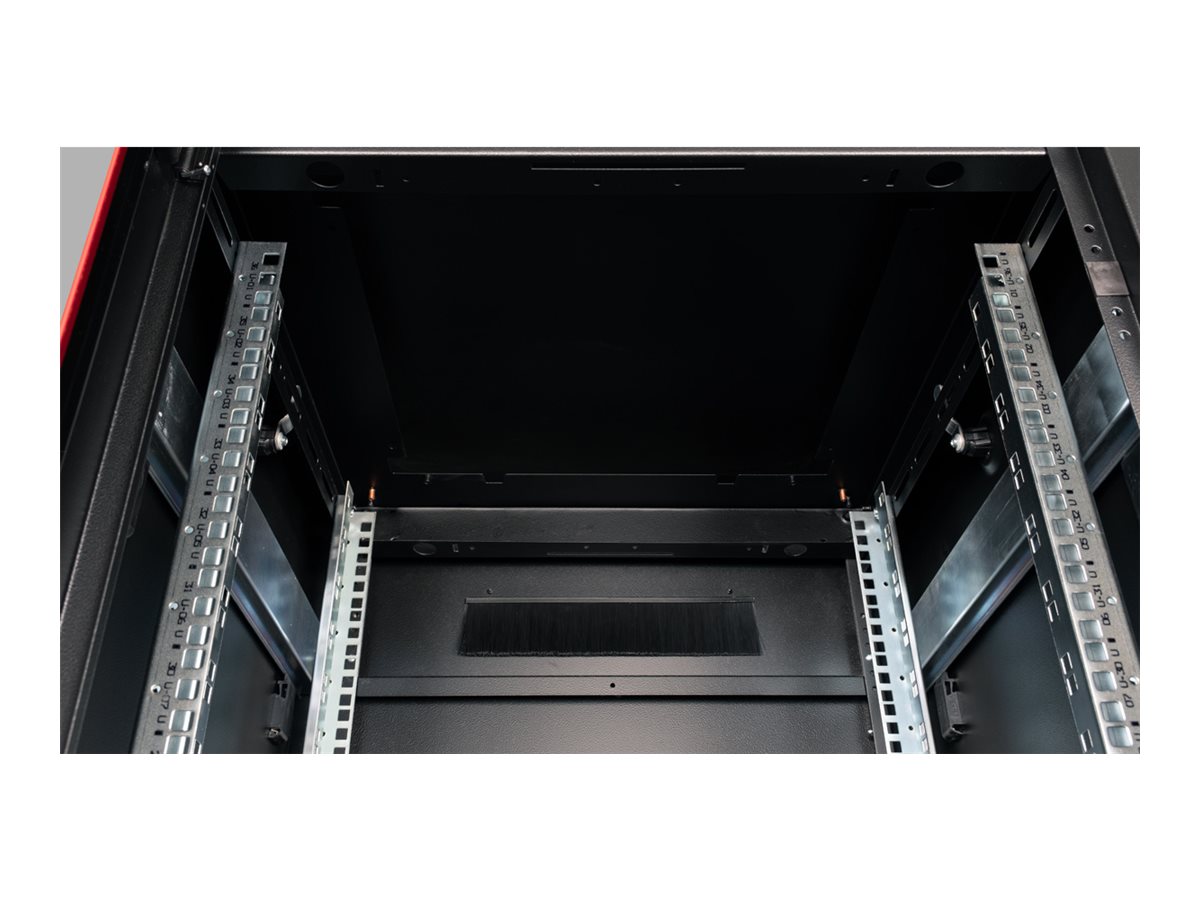 ROLINE Pro - Schrank Netzwerkschrank - mit Glast�r, 600 x 600 mm (B x T)