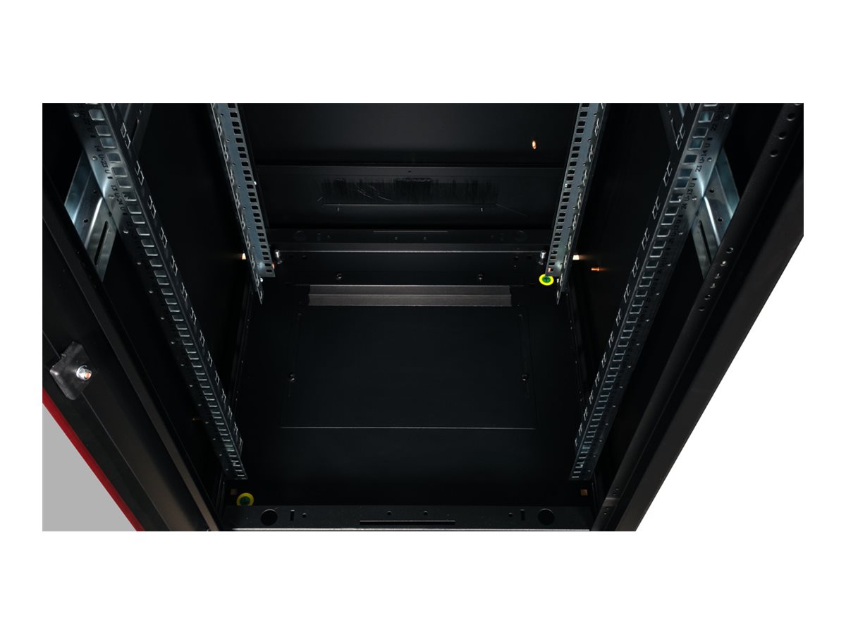 ROLINE Pro - Schrank Netzwerkschrank - mit Glast�r, 600 x 600 mm (B x T)