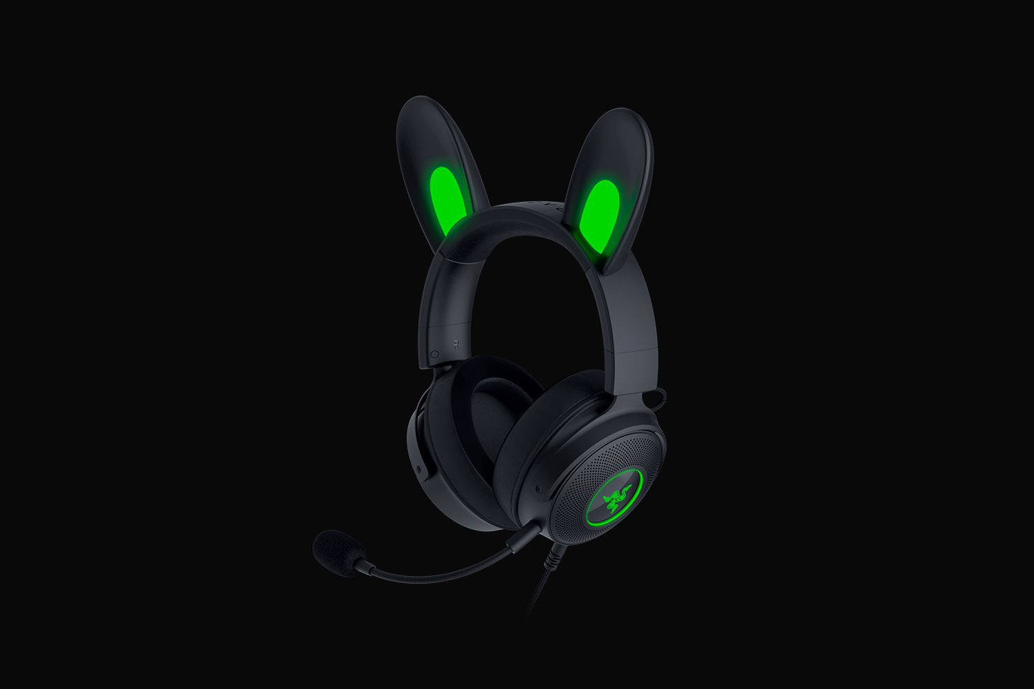 Razer Kraken Kitty V2 Pro Casque Avec fil Arceau Jouer USB Type-A Noir