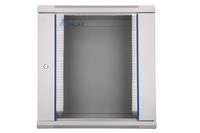 Extralink Rackmount-Schrank 12U 600x450 Grau Wandmontage - Wandmontiertes Regal - 12U - 60 kg - Sperrschloss - Grau