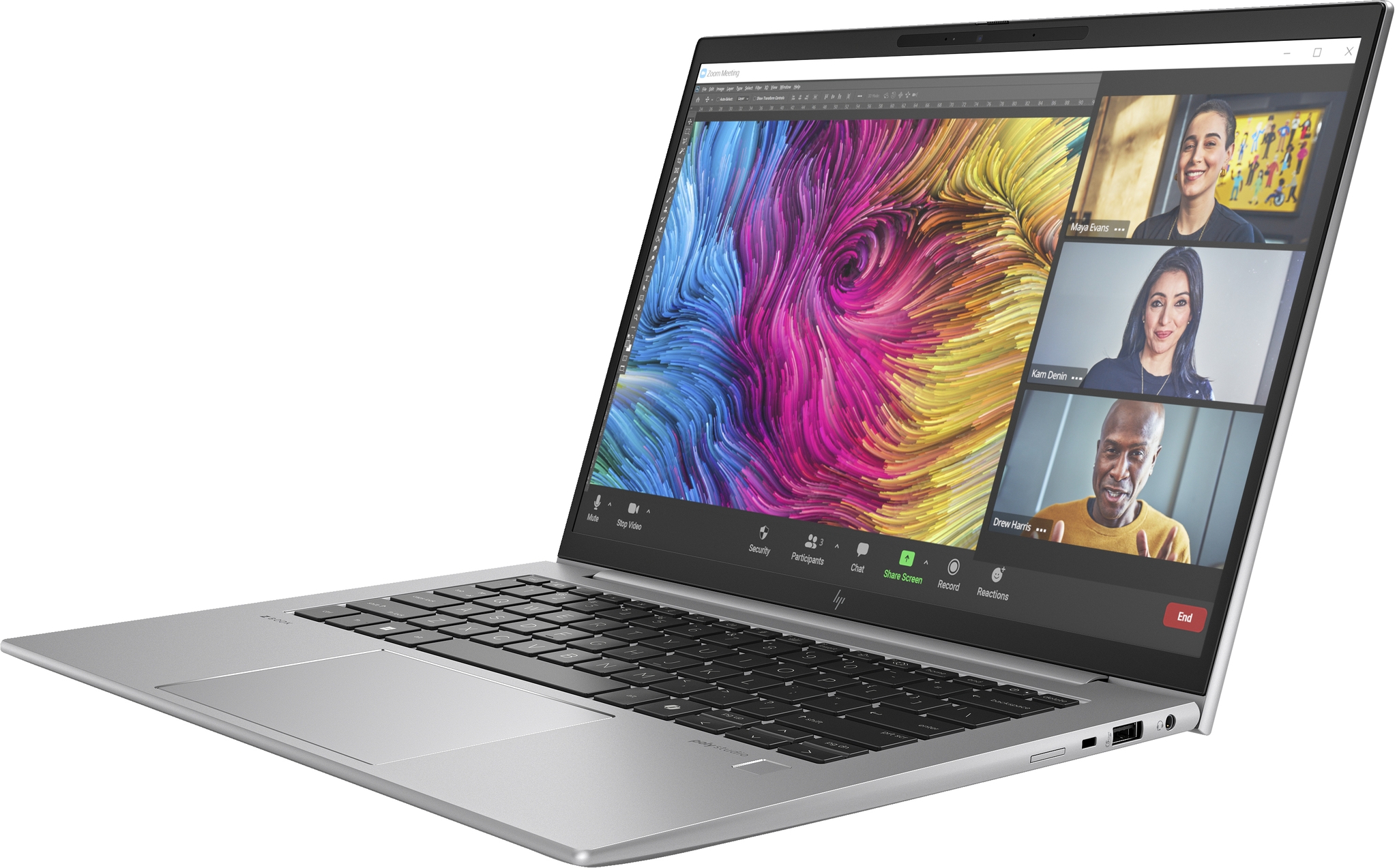 HP ZBook Firefly 14 G11 Mobile Workstation - Wolf Pro Security - Intel Core Ultra 7 155H / 1.4 GHz - Win 11 Pro - RTX A500 - 32 GB RAM - 1 TB SSD NVMe, TLC - 35.6 cm (14)